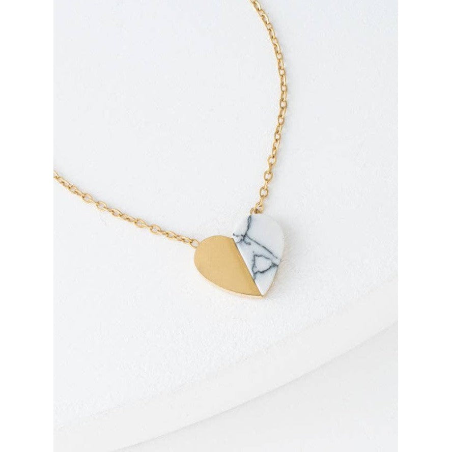 Alexis Heart Necklace- Assorted