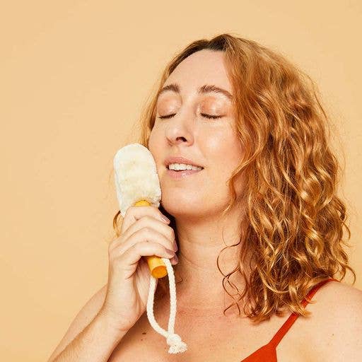 All Natural Soft Jute Dry Face Brush