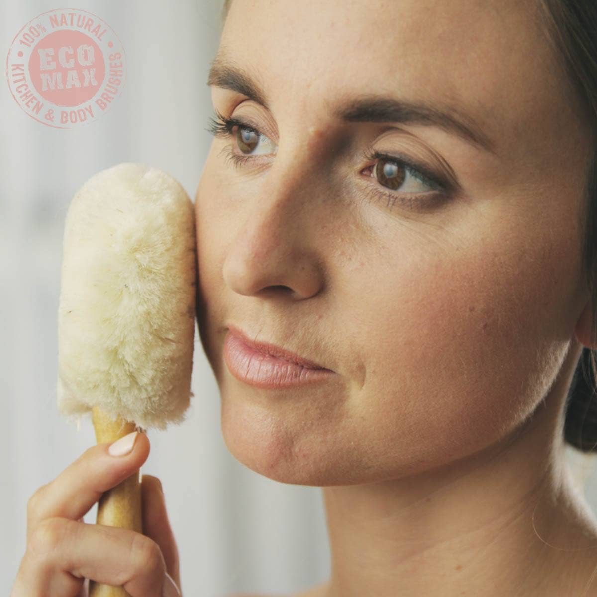 All Natural Soft Jute Dry Face Brush