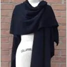 Alpaca Blend Knit Ruana Wrap- Assorted Colors