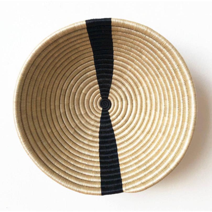 Amsha Large Woven Bowl- Assorted Styles (Local Pickup/Local Delivery Only)