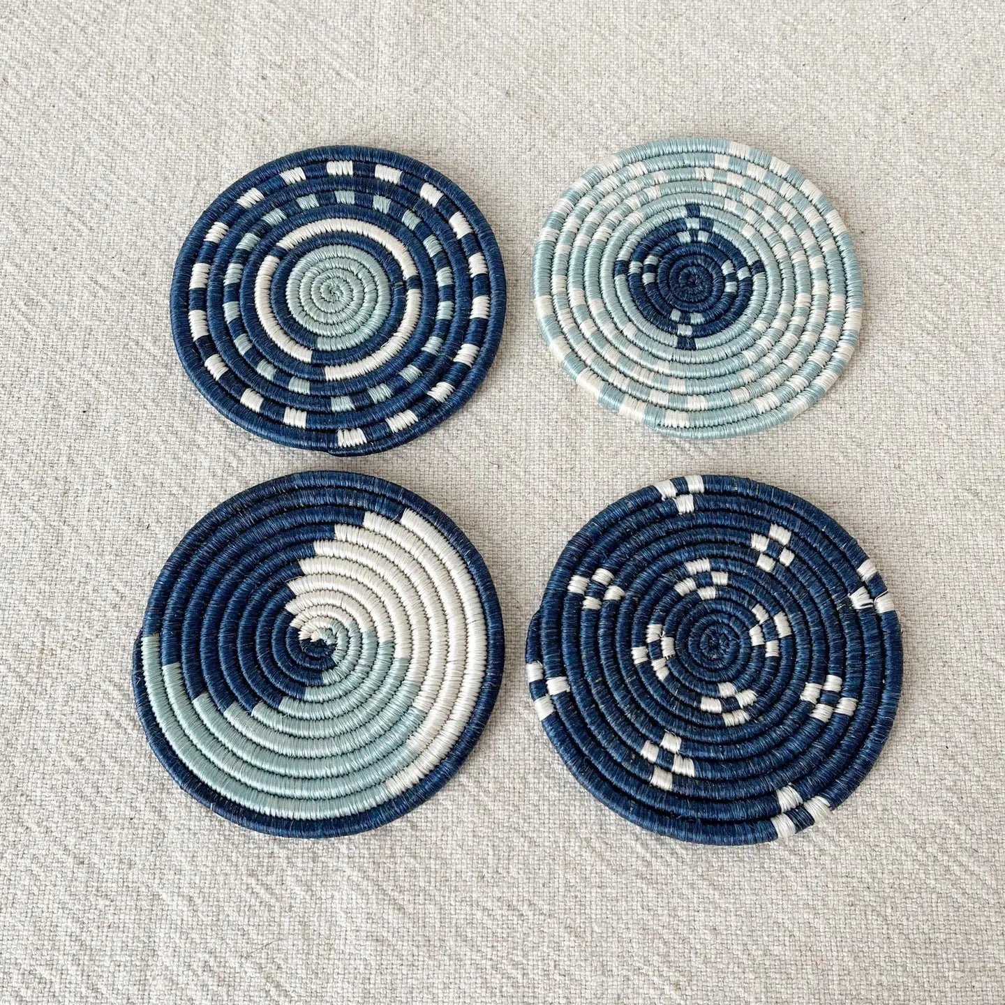 Amsha Woven Coasters Set- Assorted Styles