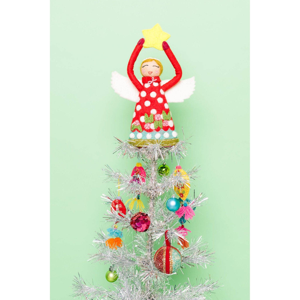 Angel Tree Topper- Assorted Colors