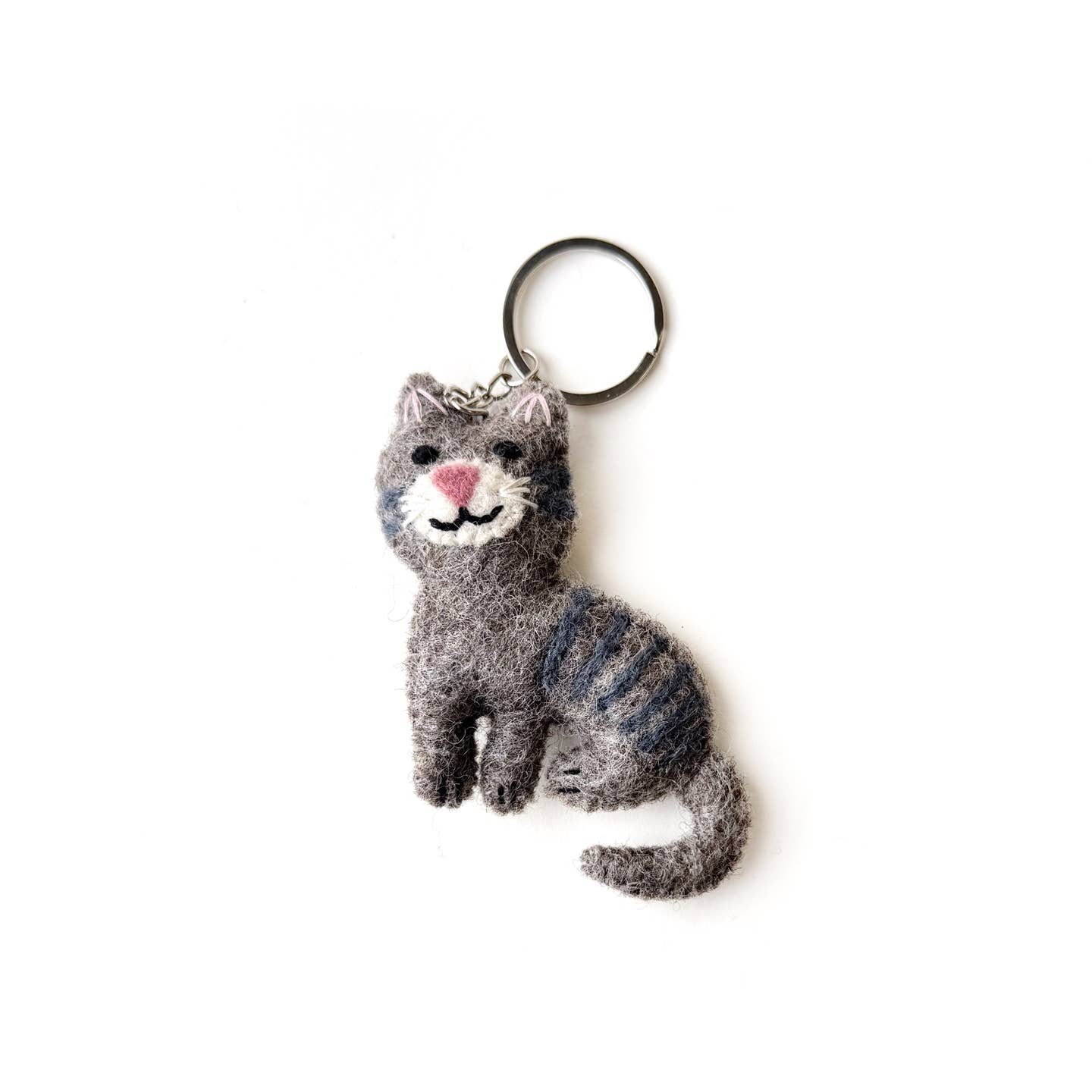 Animal Felt Wool Keychain- Assorted Styles