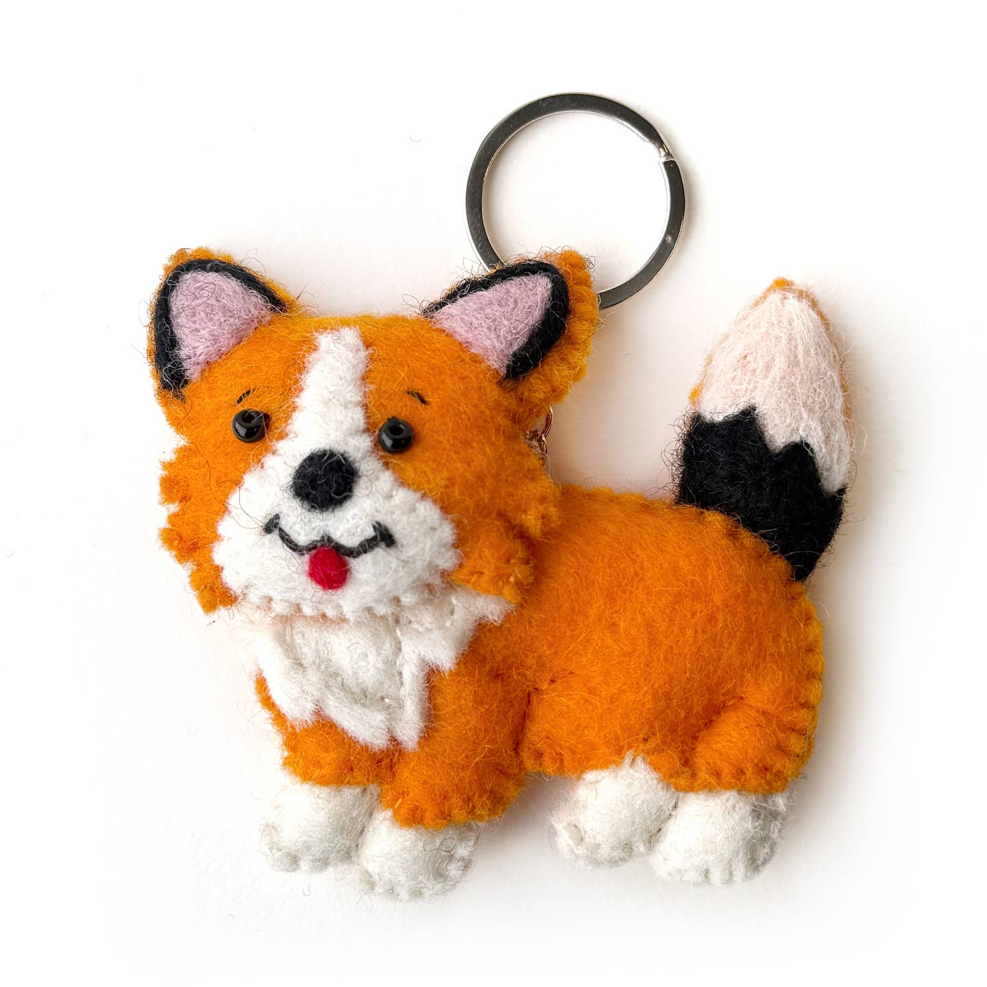 Animal Felt Wool Keychain- Assorted Styles