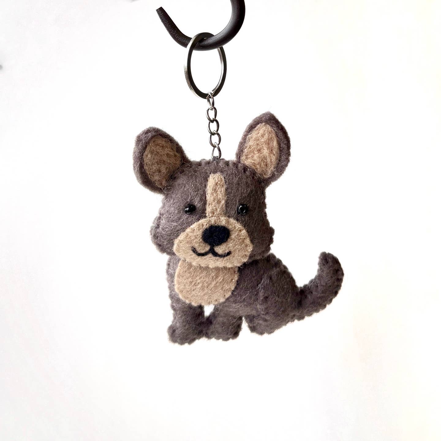 Animal Felt Wool Keychain- Assorted Styles