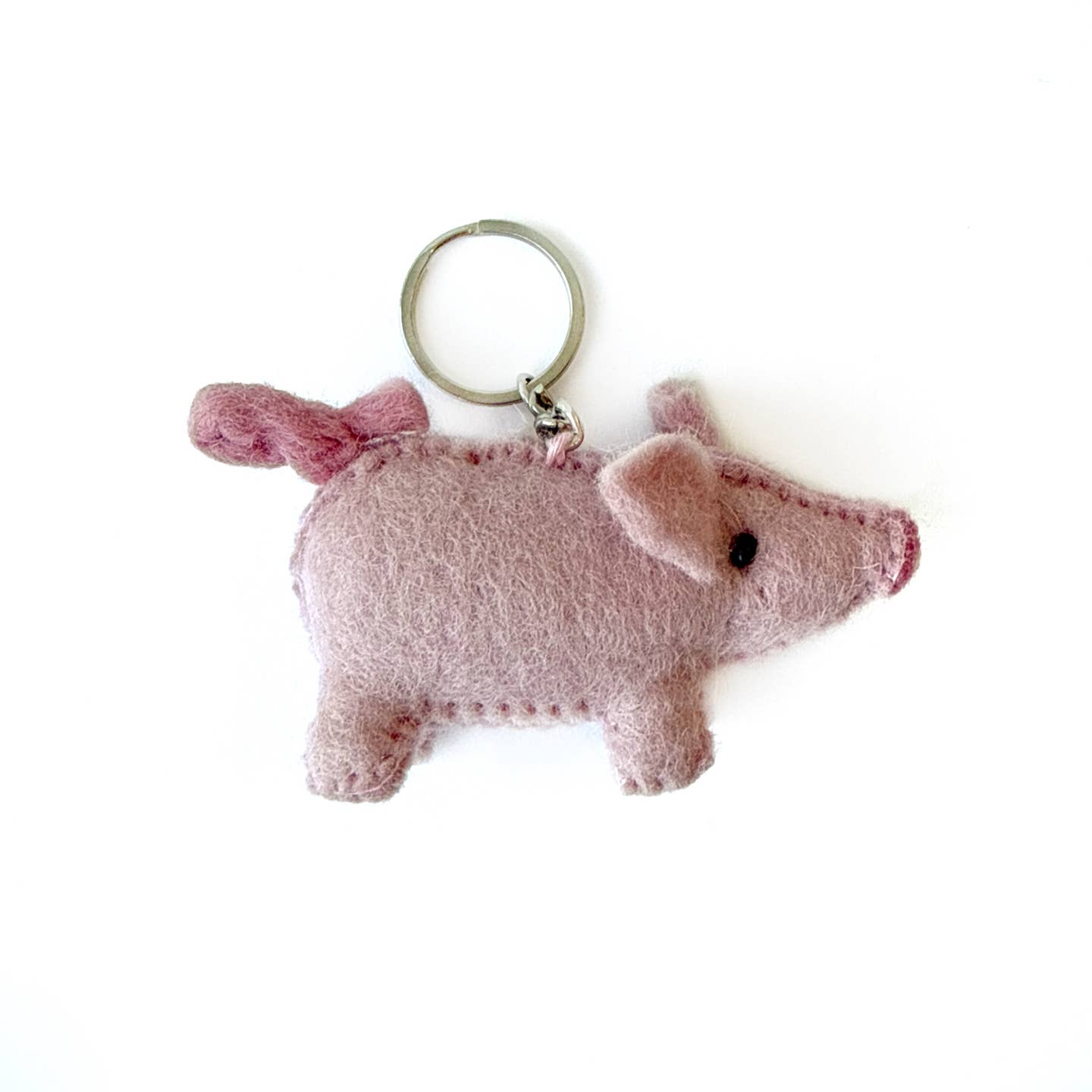 Animal Felt Wool Keychain- Assorted Styles