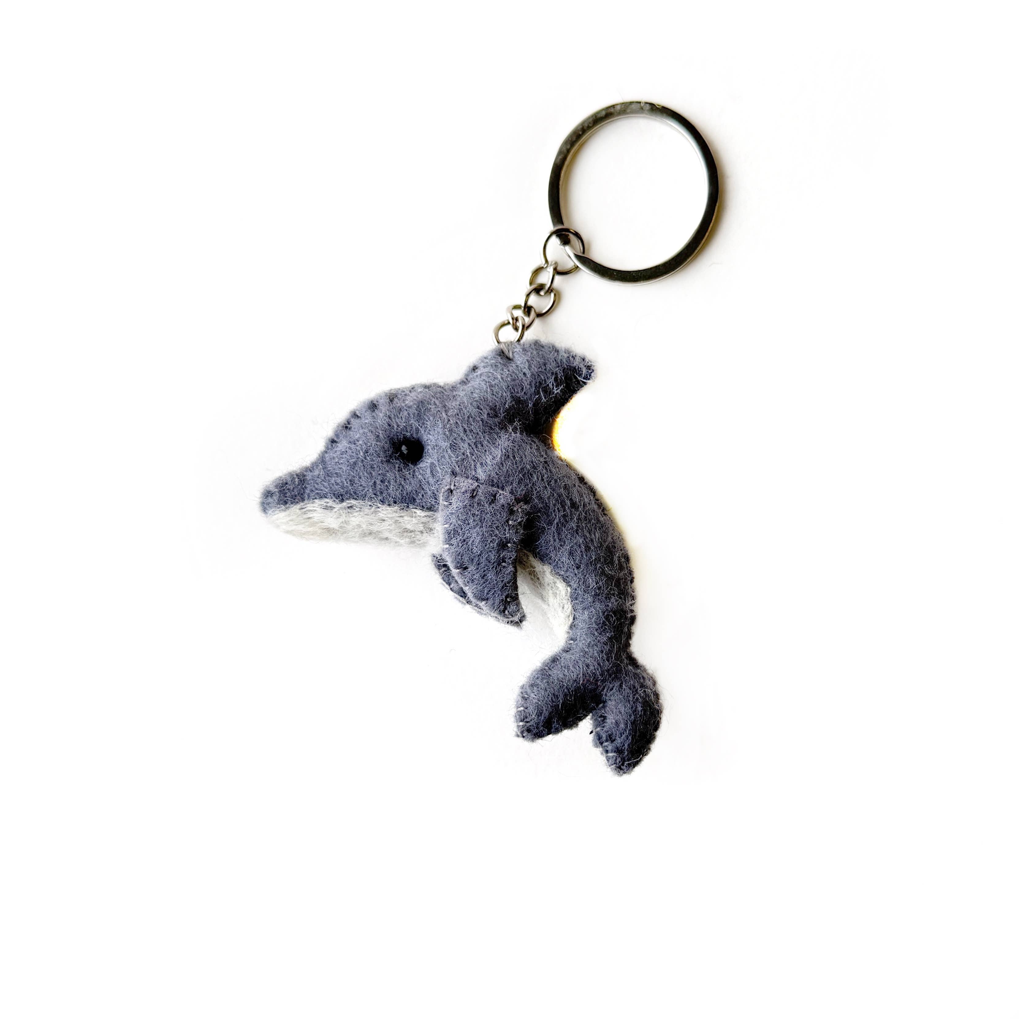Animal Felt Wool Keychain- Assorted Styles