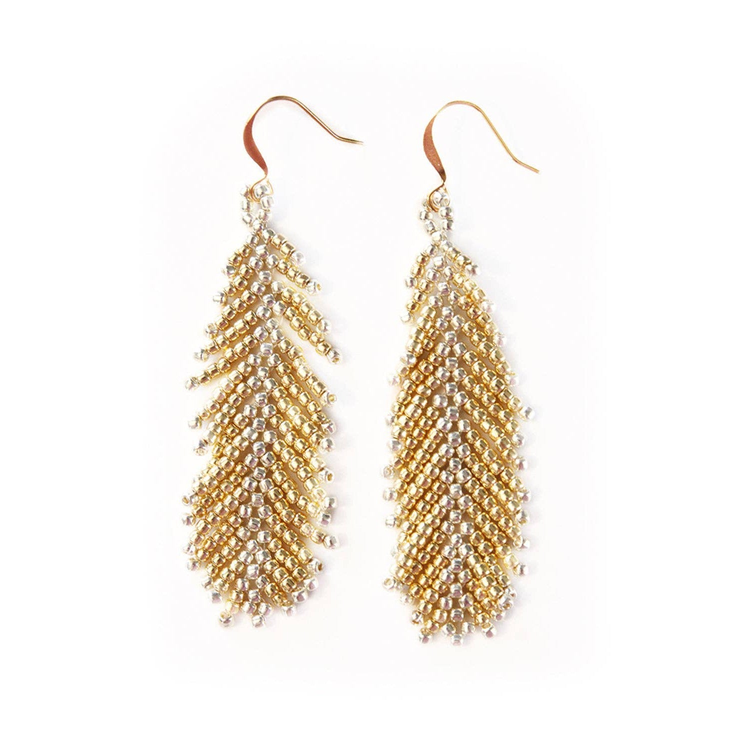 Anise Handbeaded Earrings