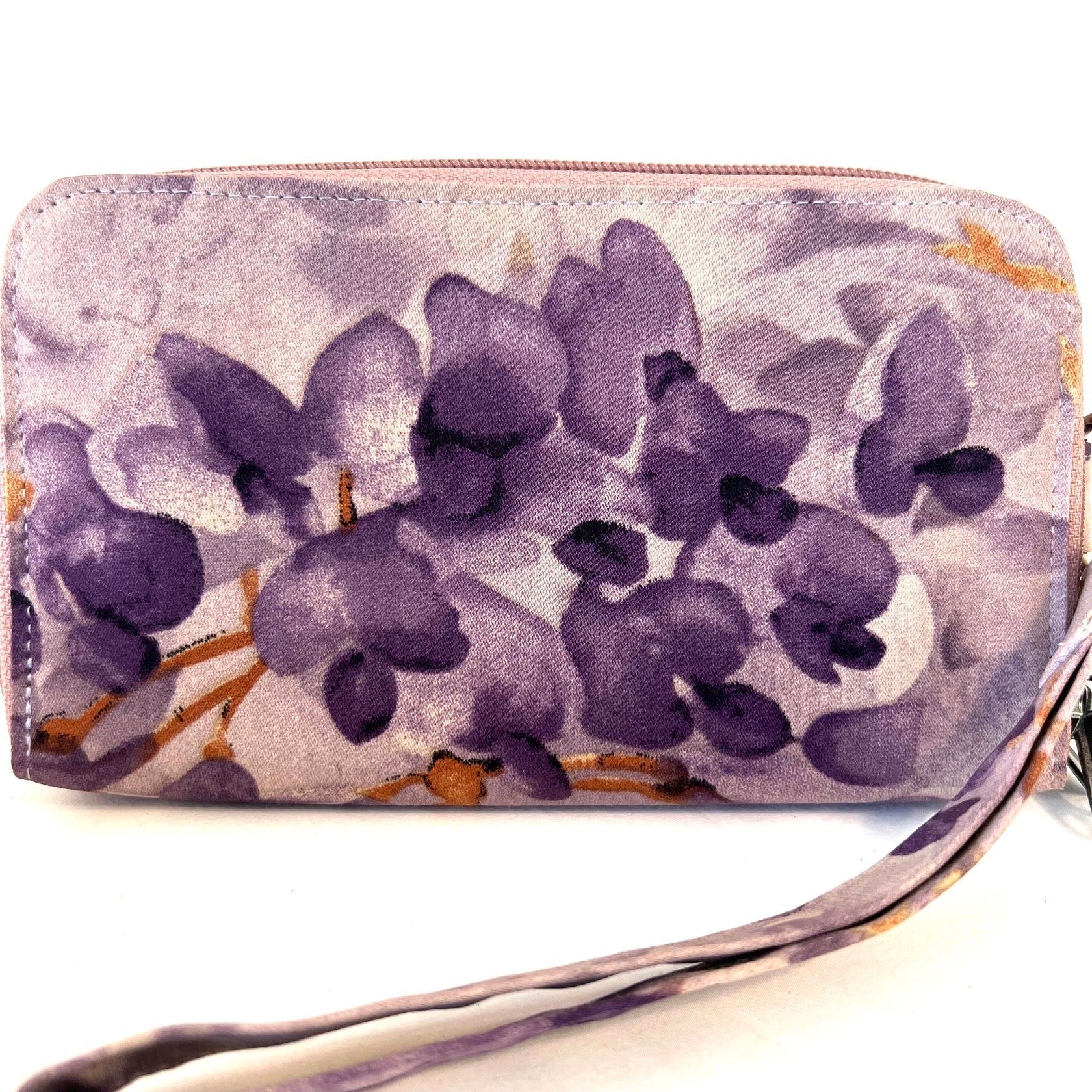 Anna Double Zip Wallet- Assorted Colors/Patterns