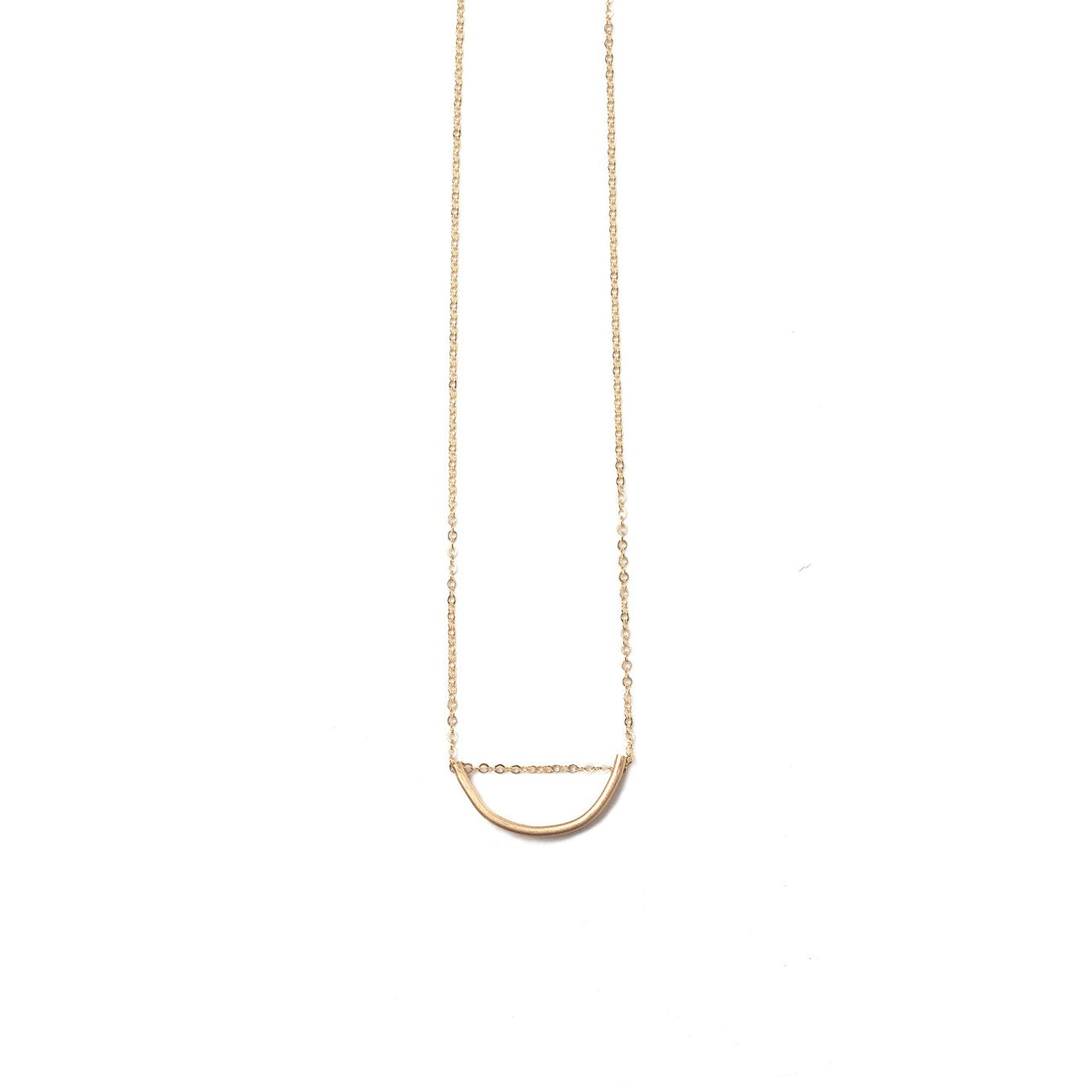 Arch Necklace- Gold