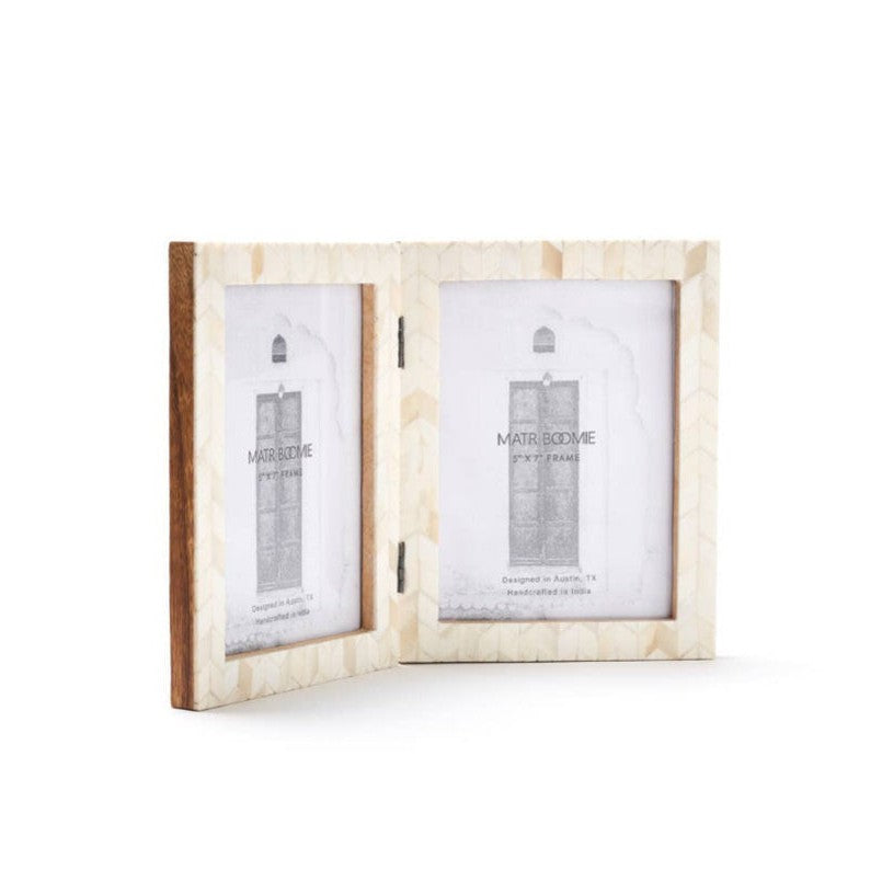 Artemis Double Picture Frame- Assorted Sizes- Sold Individually