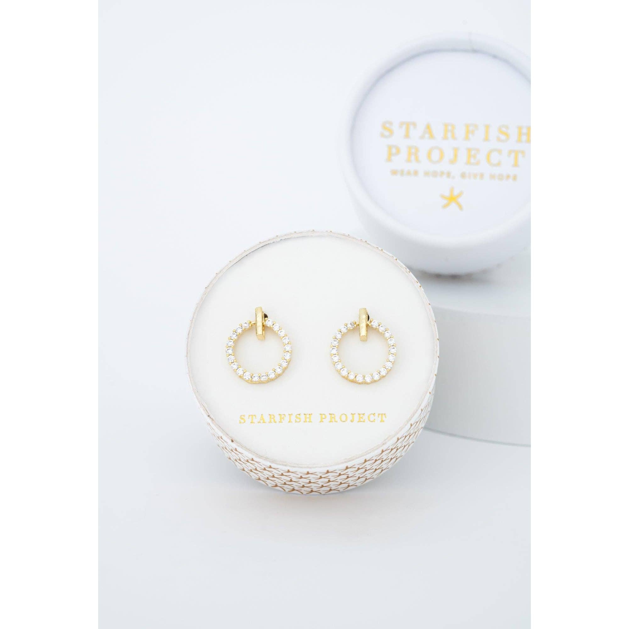 Aurora Circle Studs