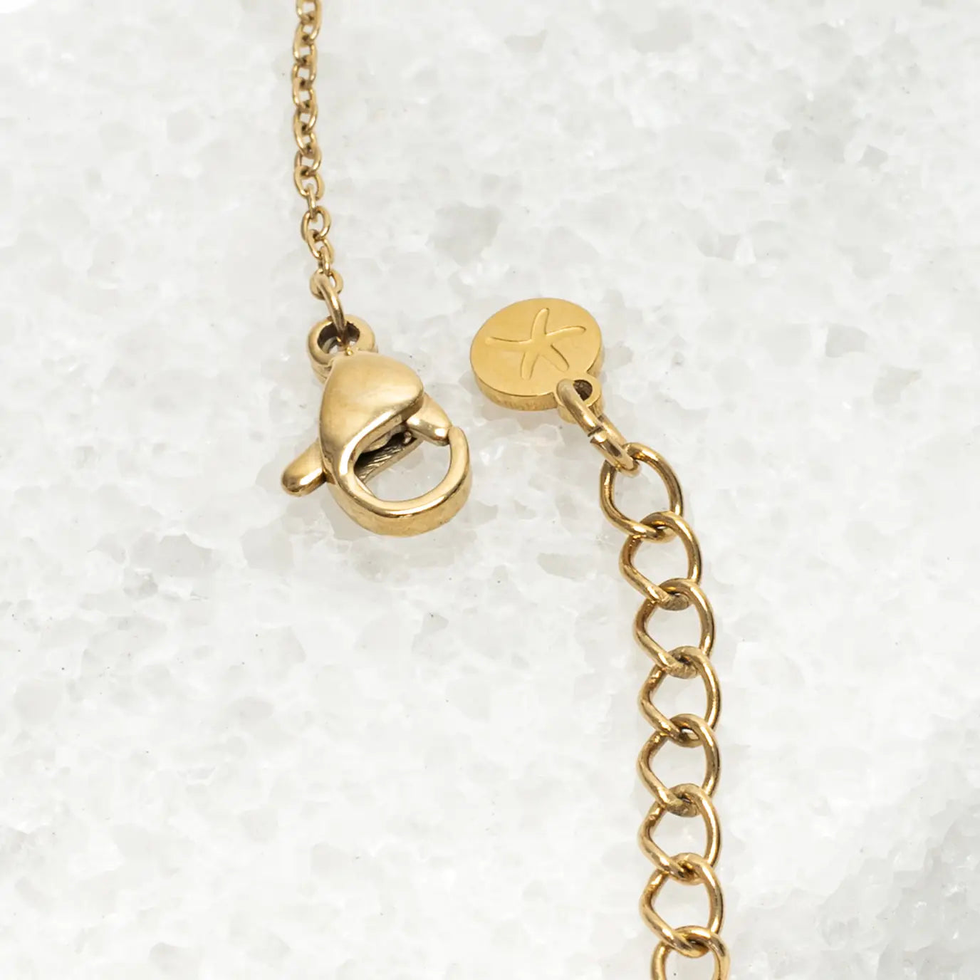 Axis Gold Cross Necklace
