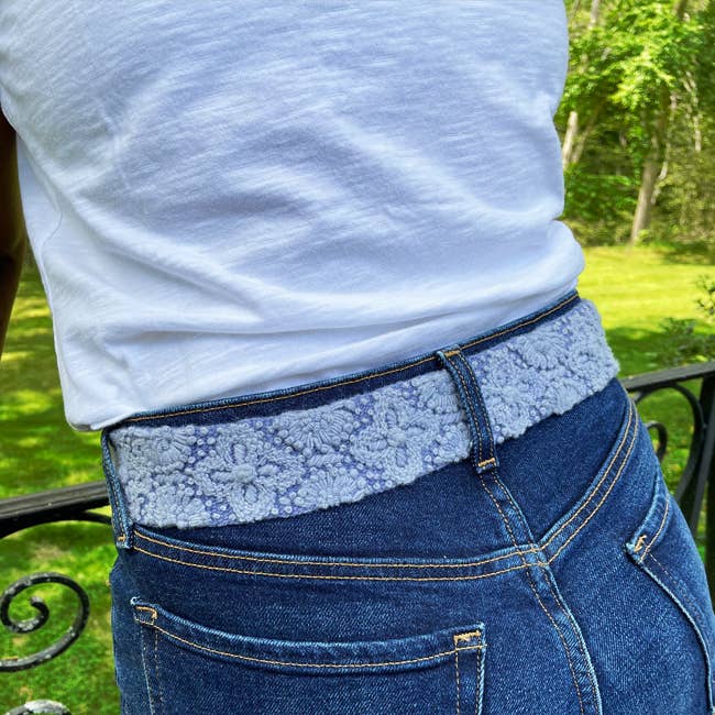 Azure Seas Wool Belt- Assorted Sizes