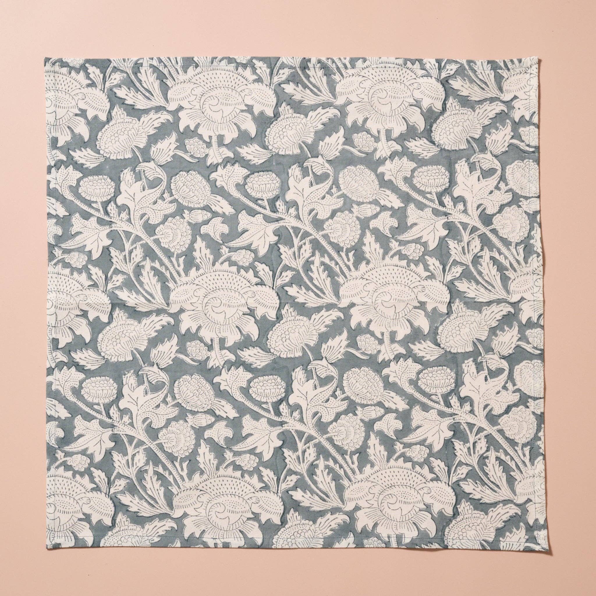 Baadal Blockprint Napkin- Sold Individually
