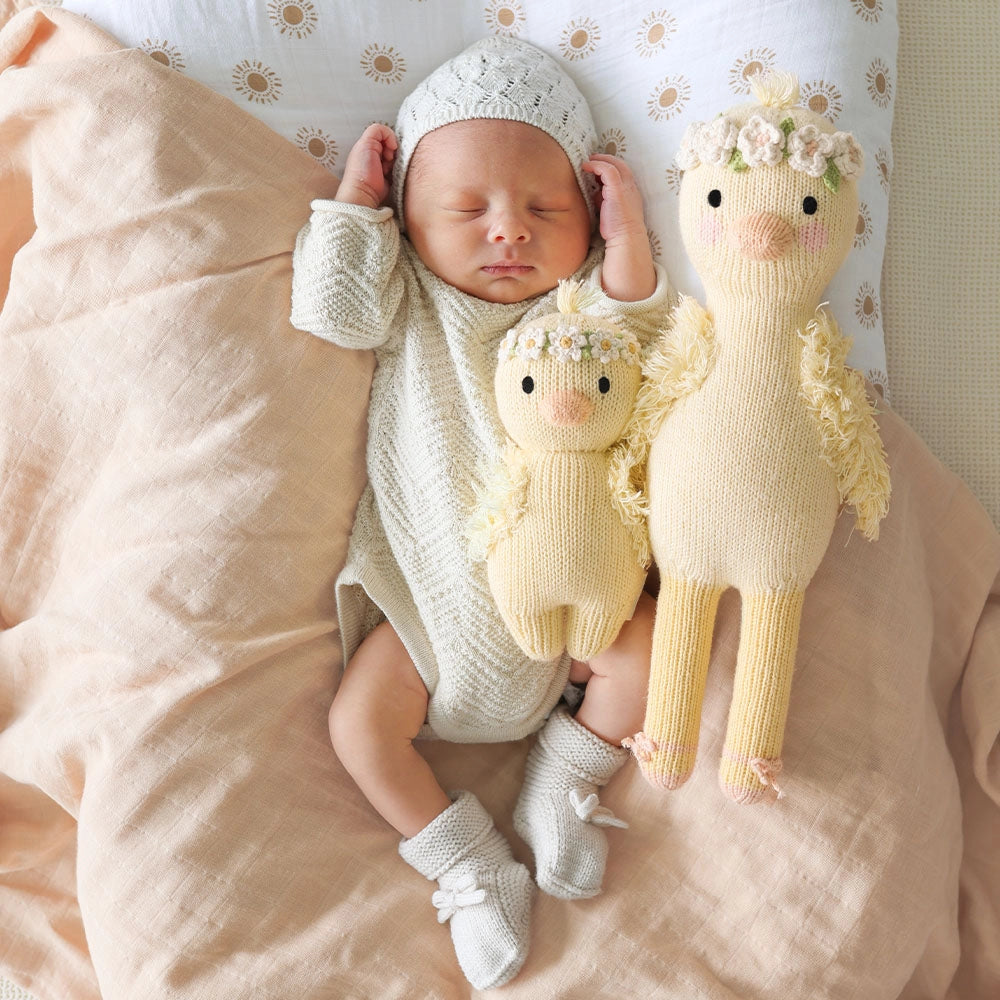 Baby Animal With Flower Crown- Assorted- Sold Individually