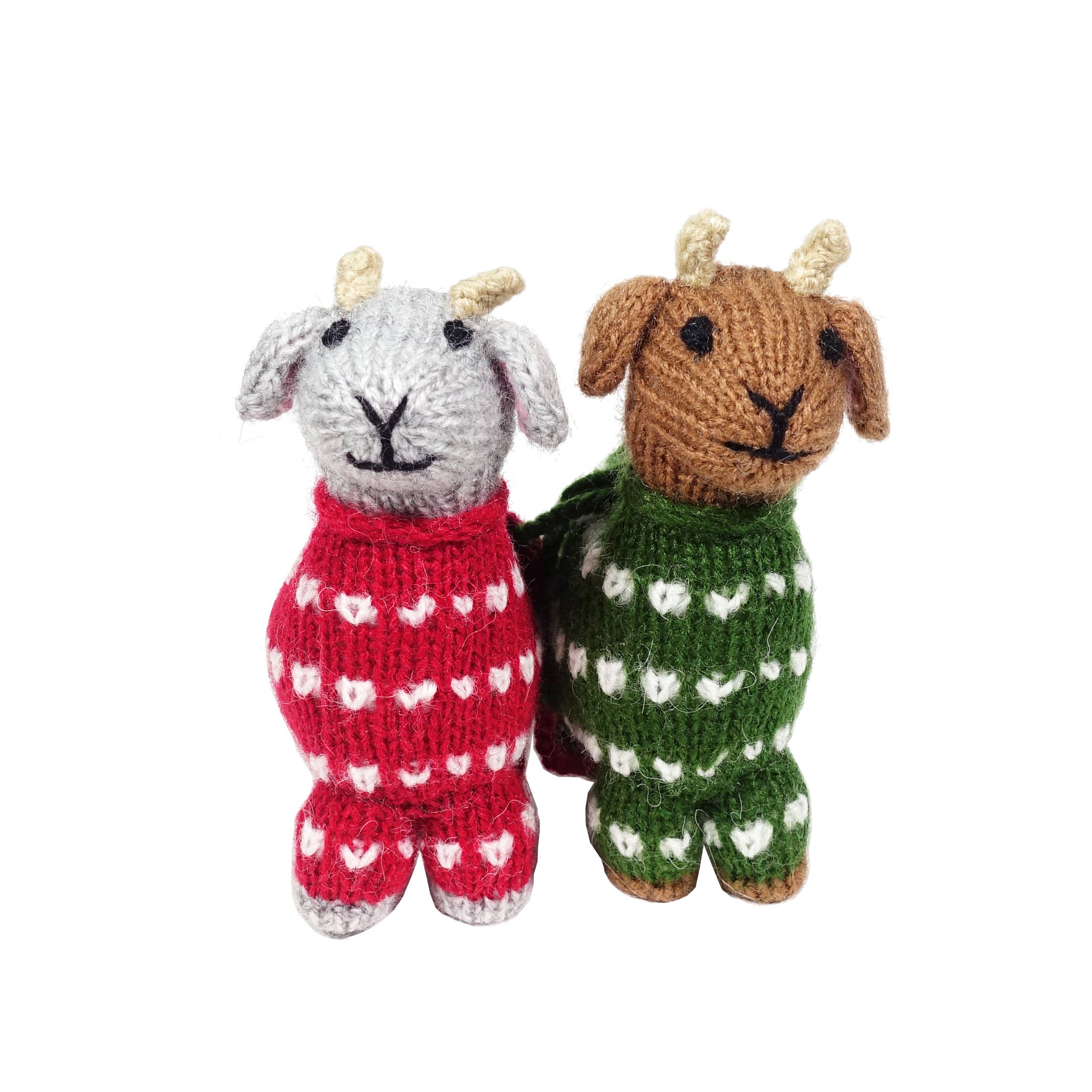 Baby Goats in Pajamas Ornament- Sold Individually