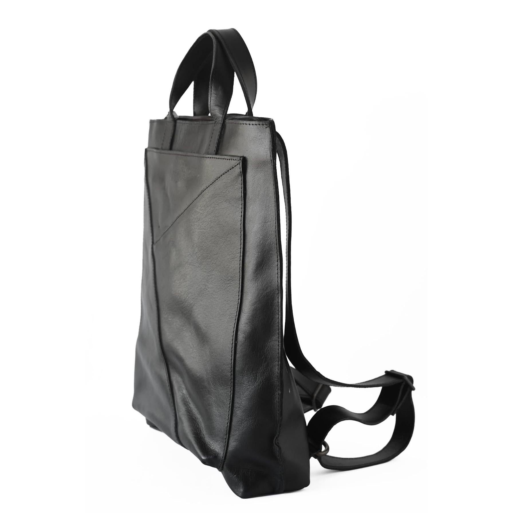 Backpack Tote - Black