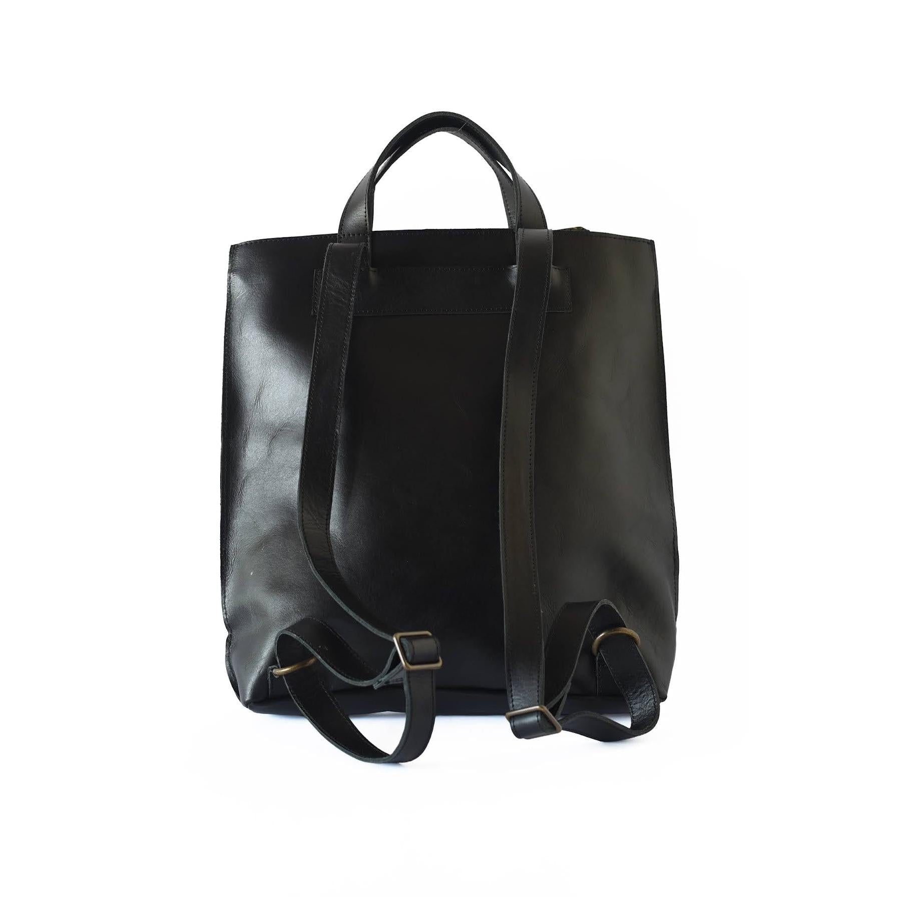 Backpack Tote - Black
