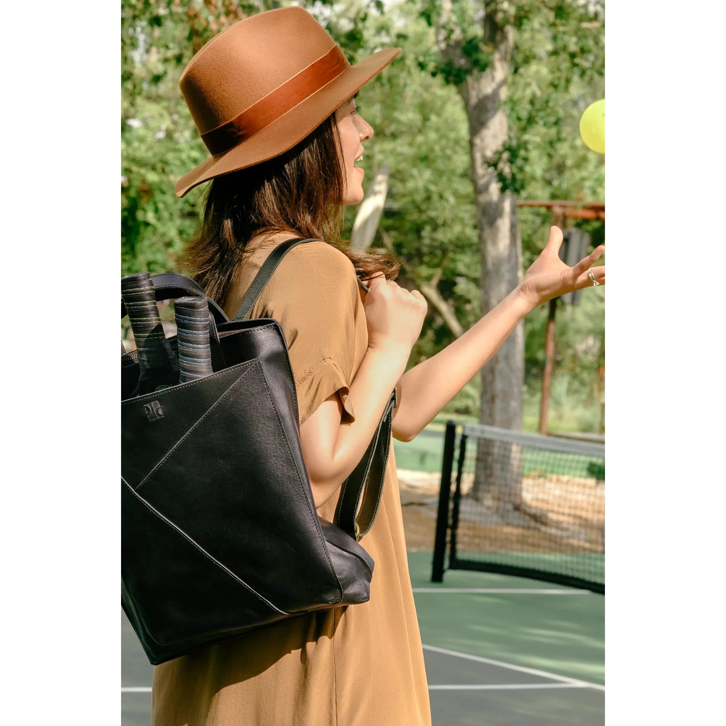 Backpack Tote- Black