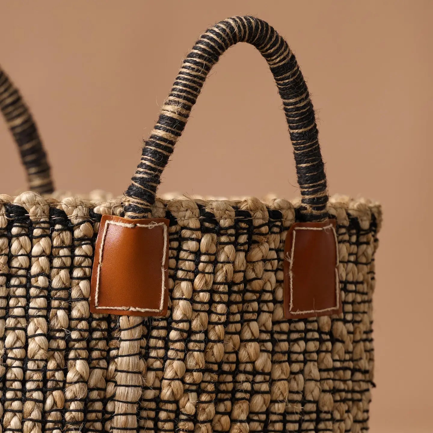 Bahana Handled Jute Basket- Assorted Sizes- Sold Individually