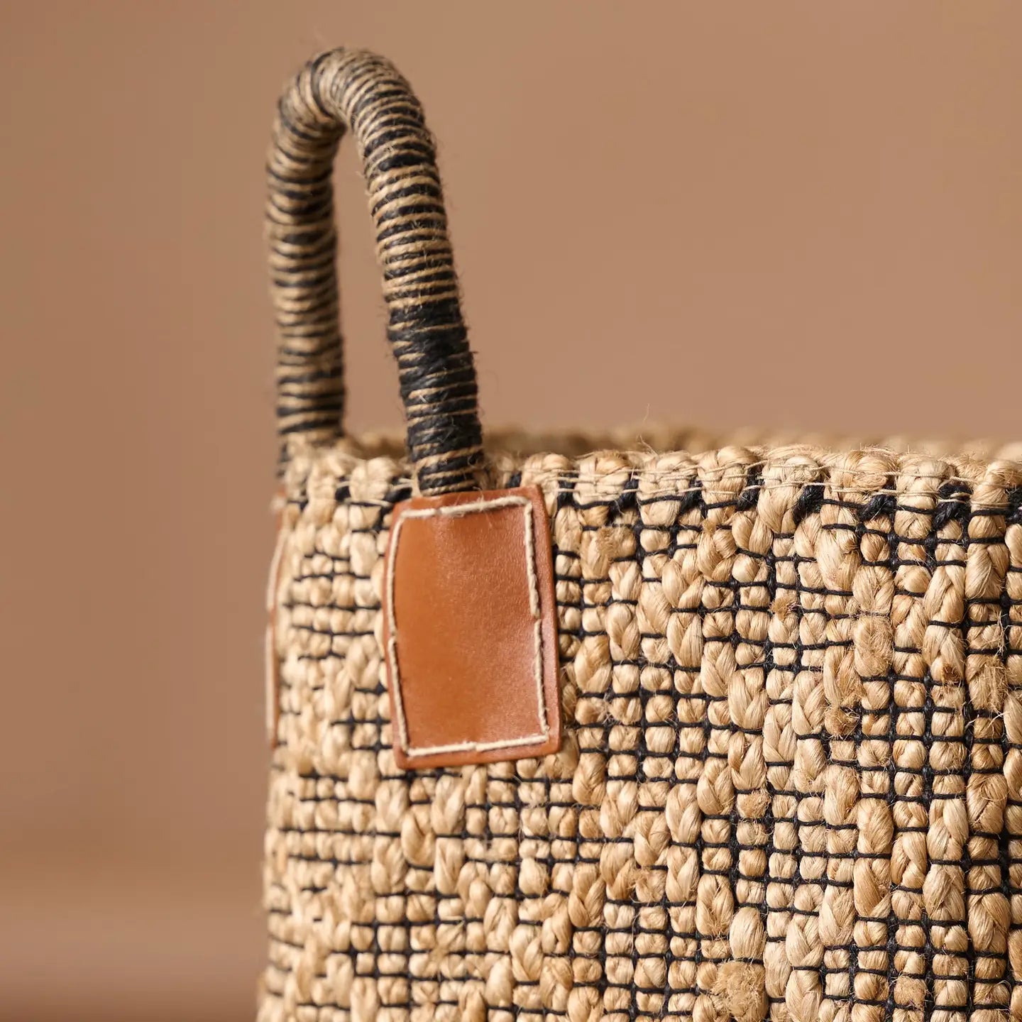 Bahana Handled Jute Basket- Assorted Sizes- Sold Individually