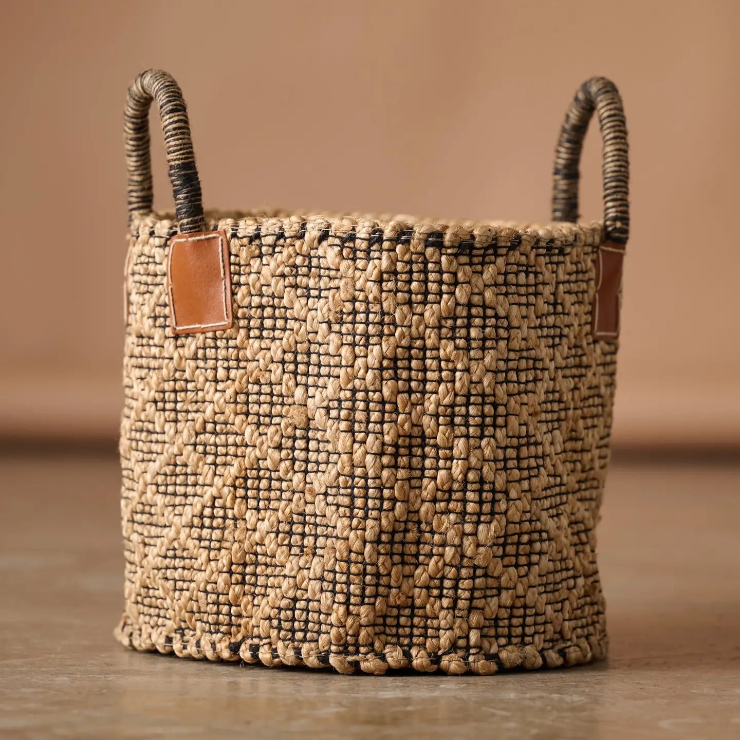 Bahana Handled Jute Basket- Assorted Sizes- Sold Individually