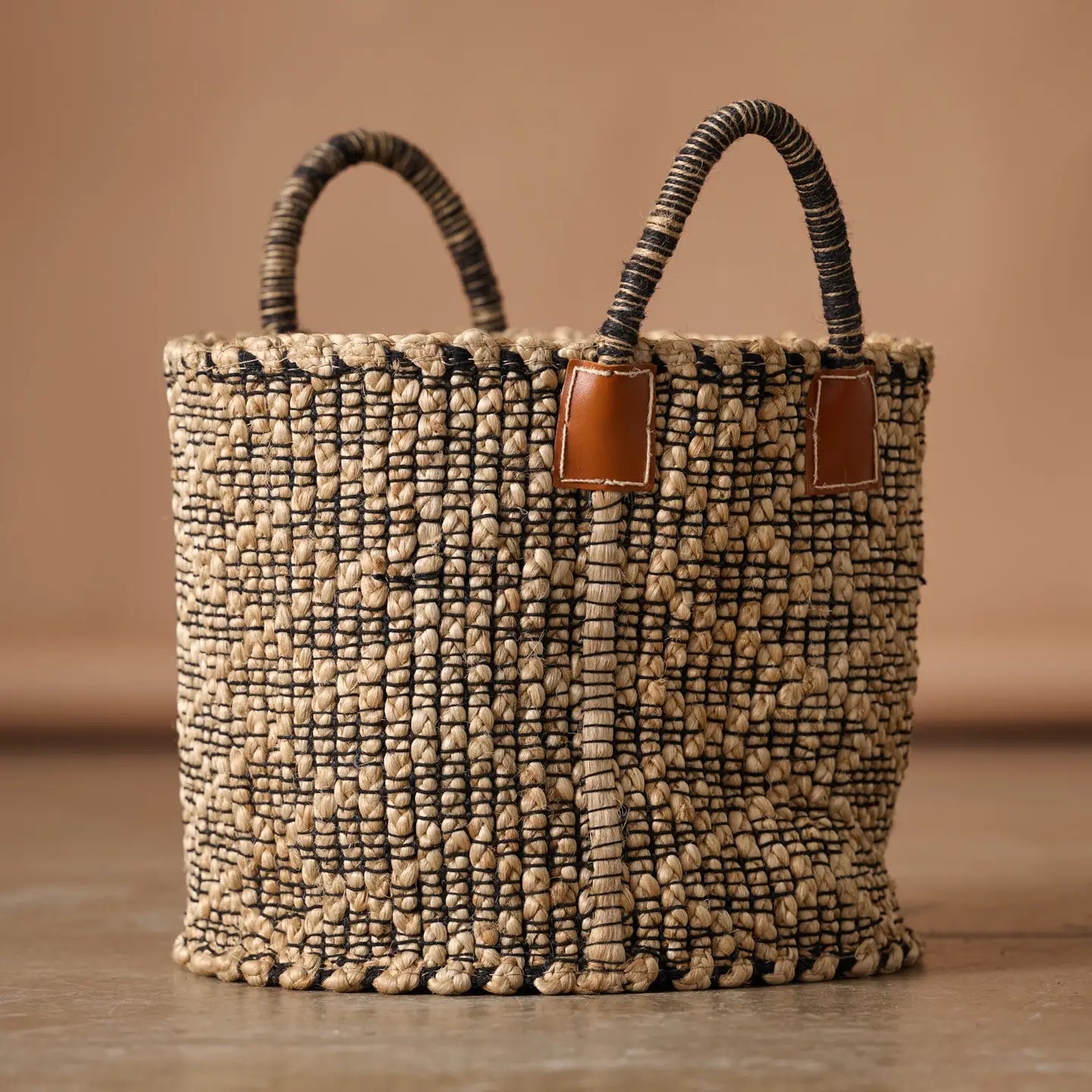 Bahana Handled Jute Basket- Assorted Sizes- Sold Individually