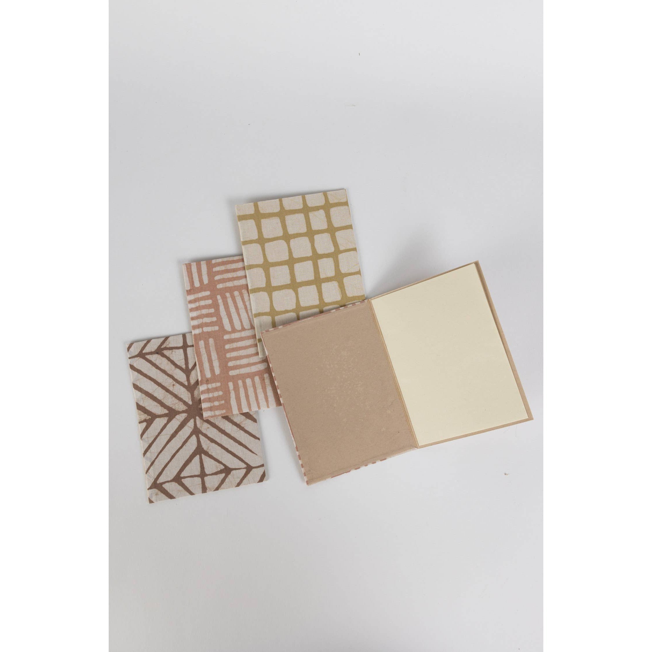 Batik Fabric Cards - Set of 6