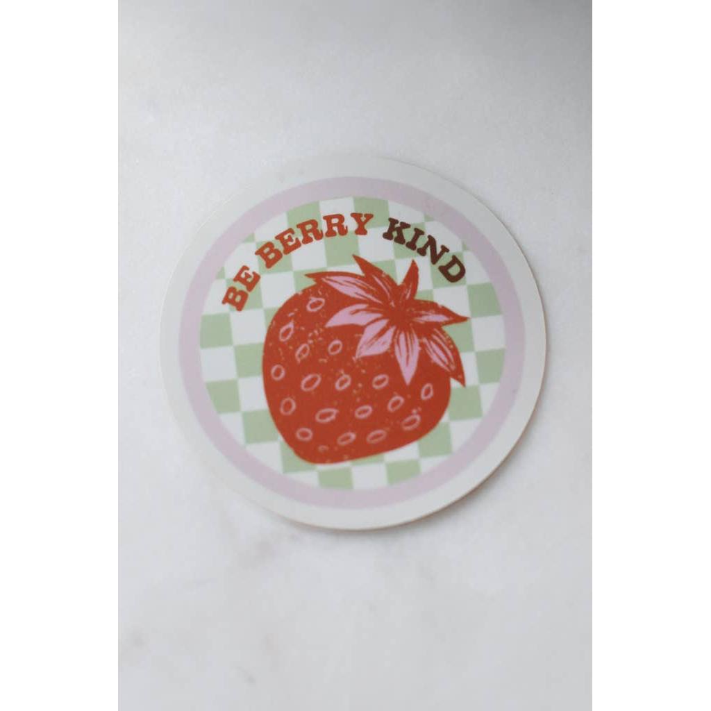 Be Berry Kind Sticker