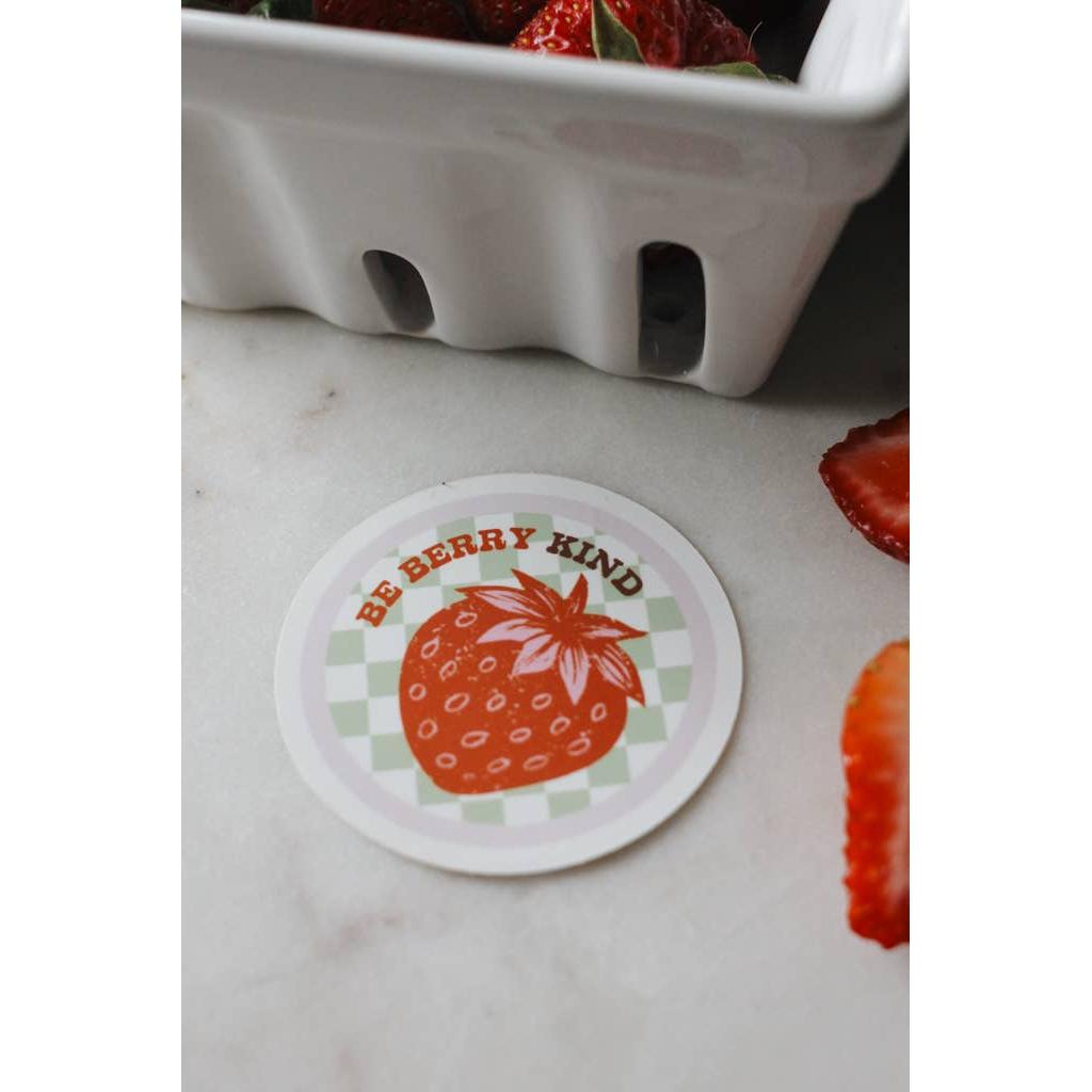 Be Berry Kind Sticker