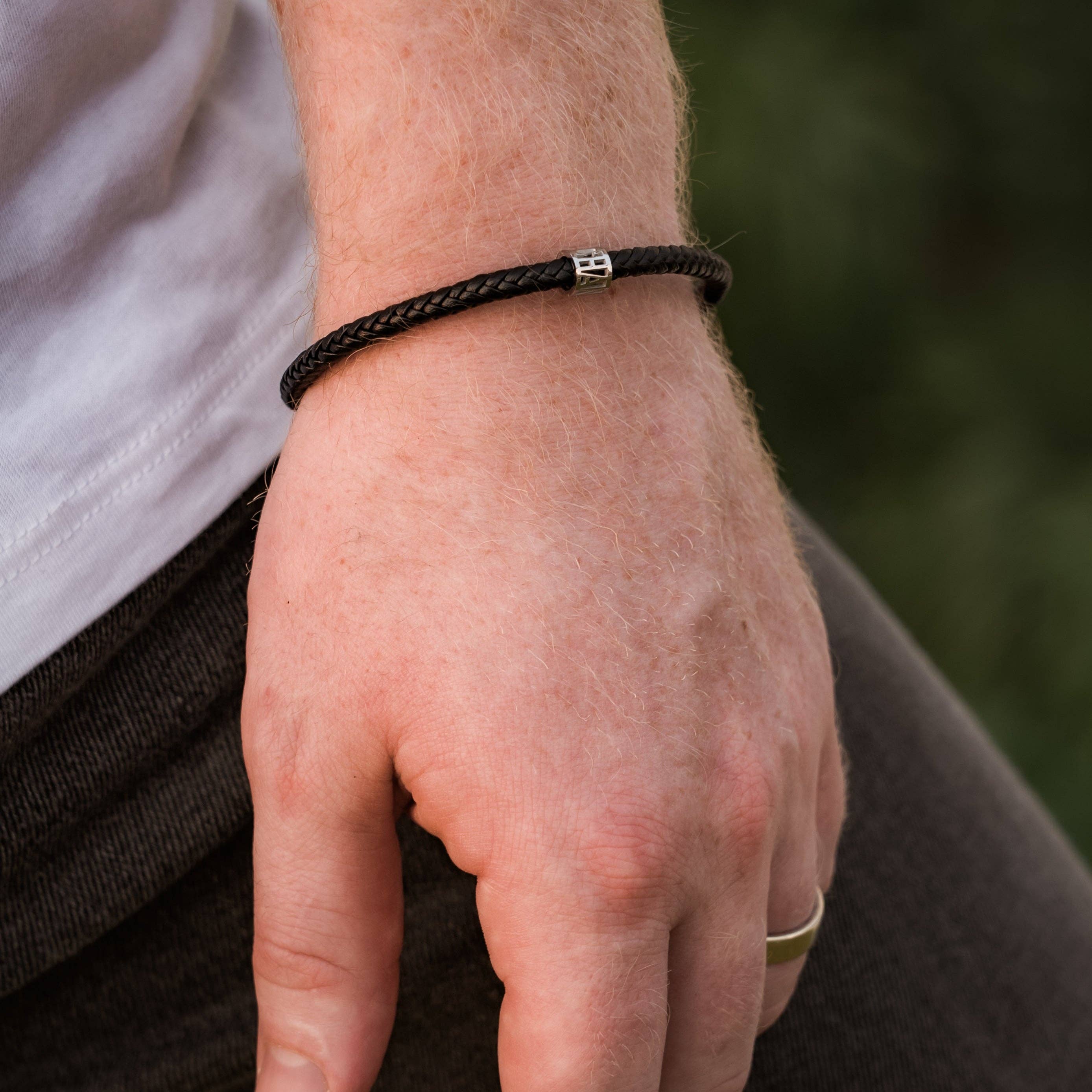 Be Change Leather Bracelet