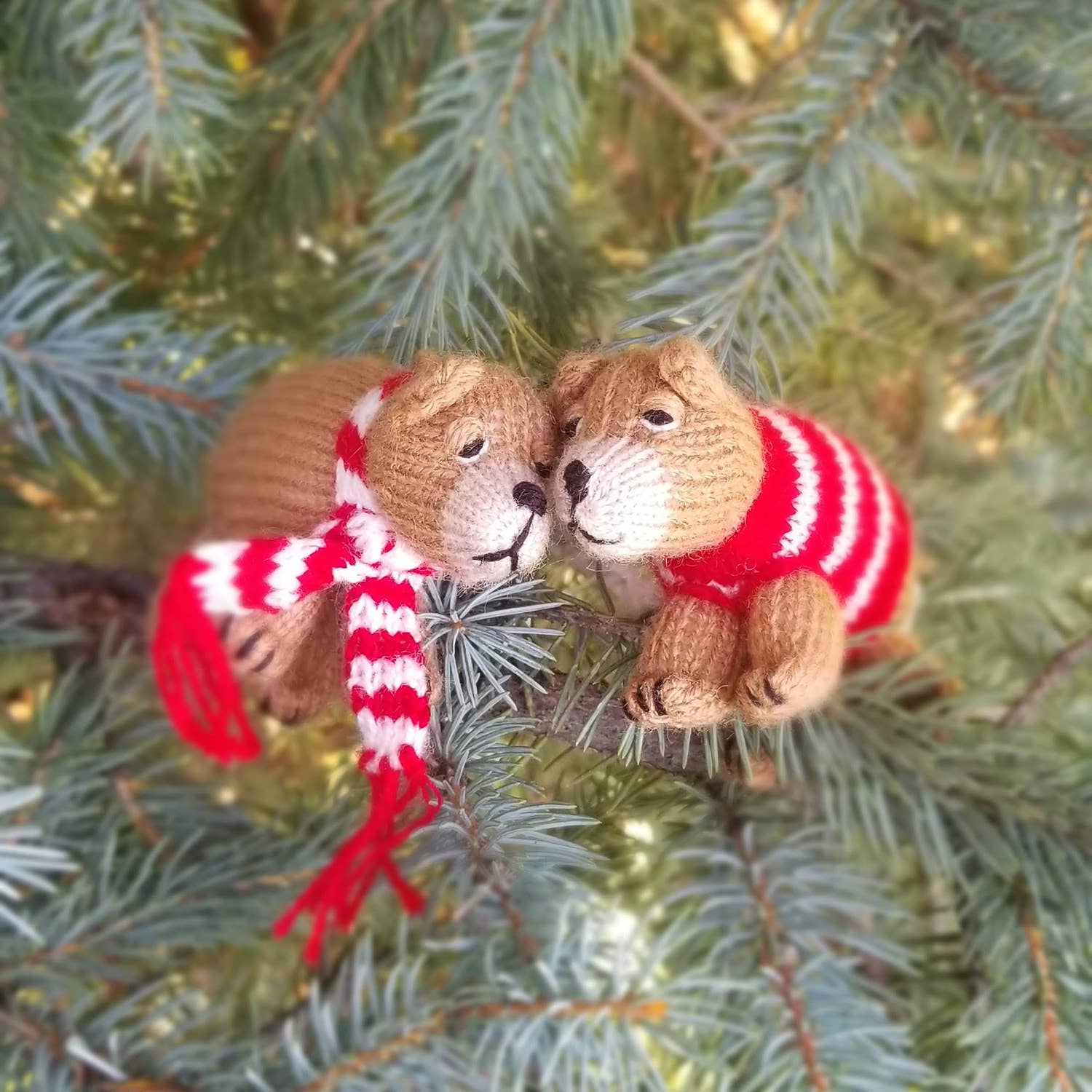 Bear Ornament- Sold Individually