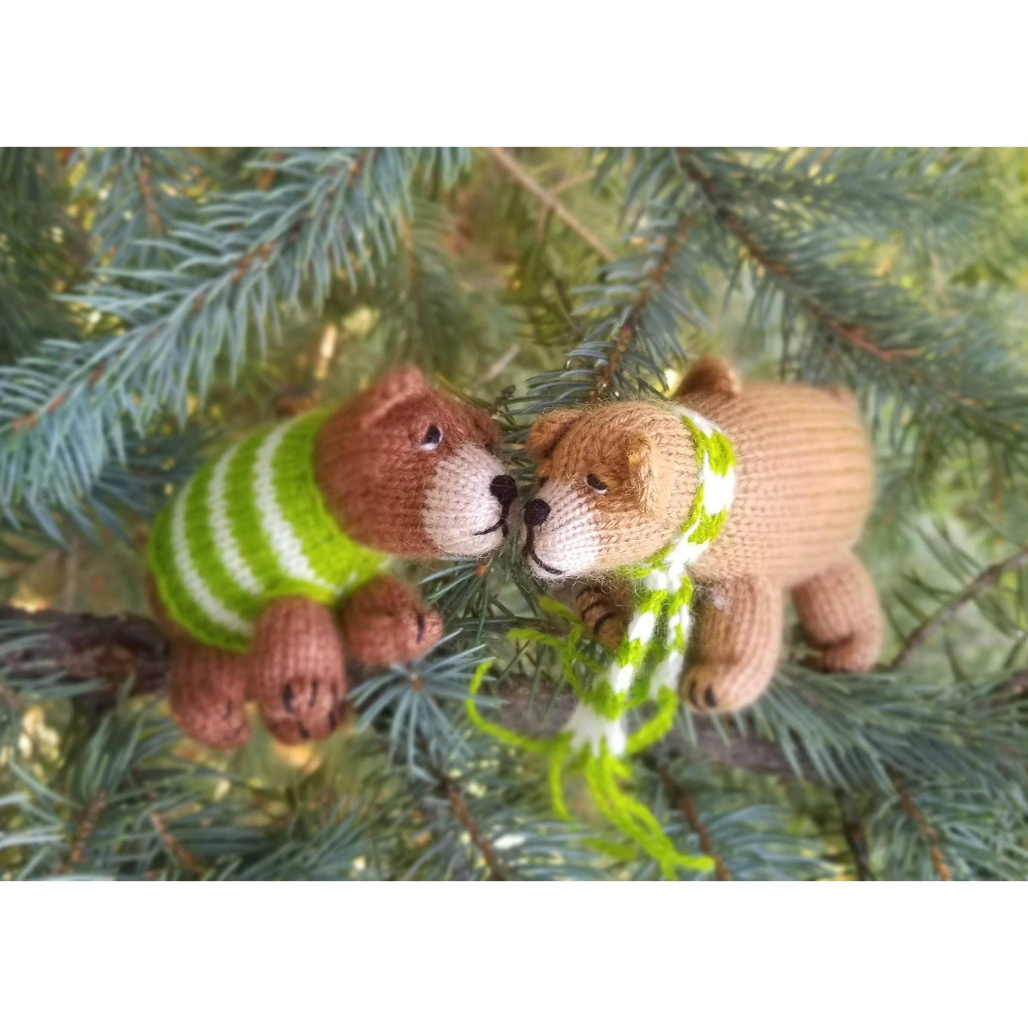 Bear Ornament- Sold Individually