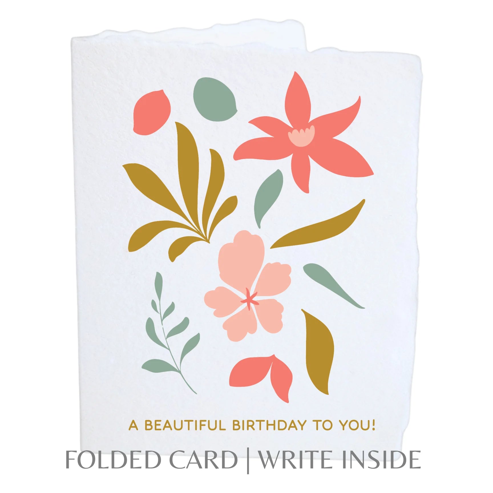 Beautiful Birthday- Greeting Card- Assorted Styles