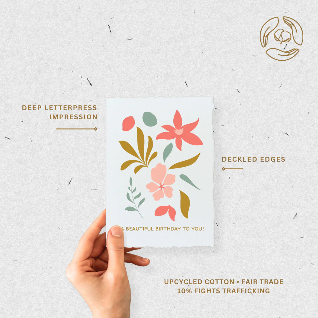 Beautiful Birthday- Greeting Card- Assorted Styles