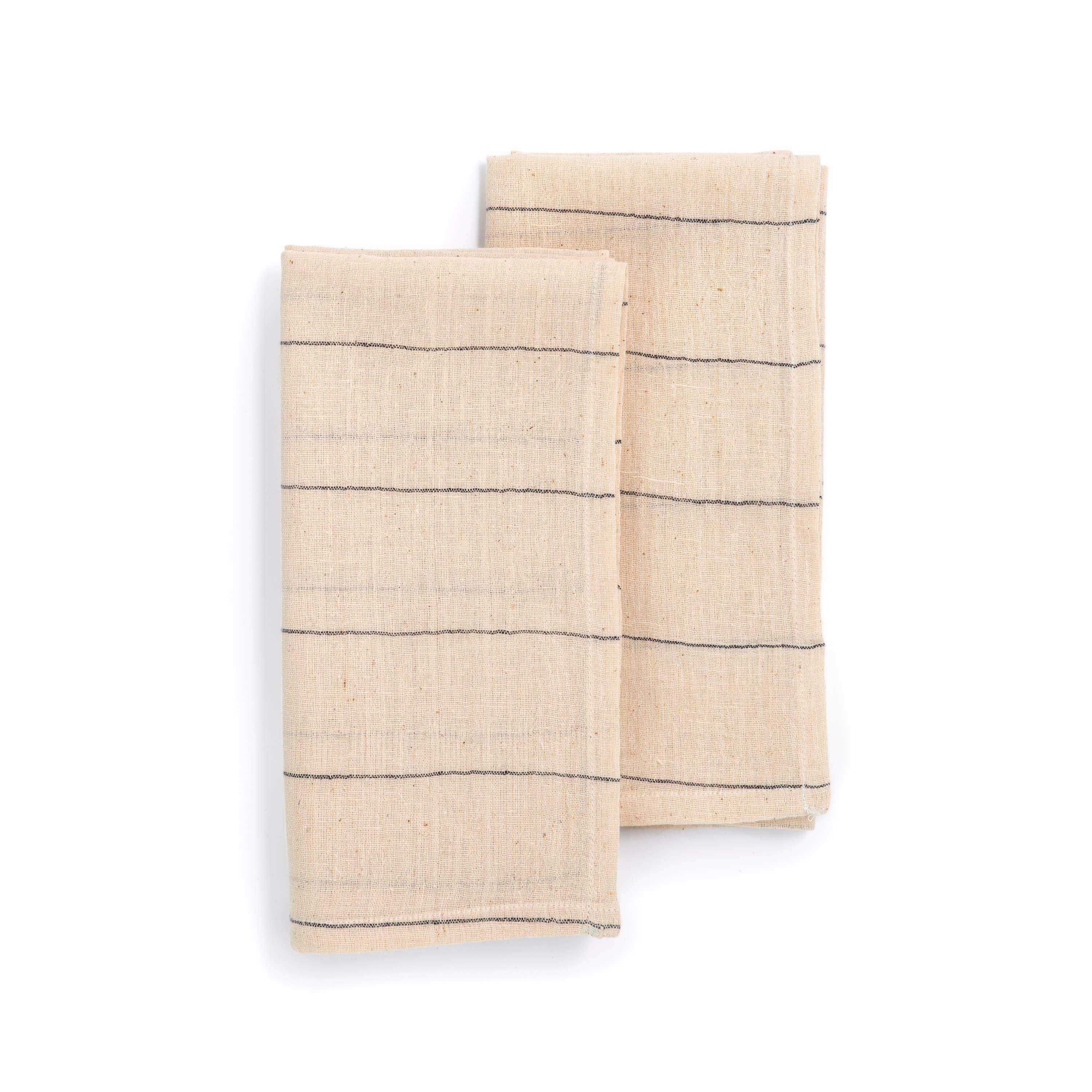 Believe -Stripe Napkins- Assorted Colors- Set of 2