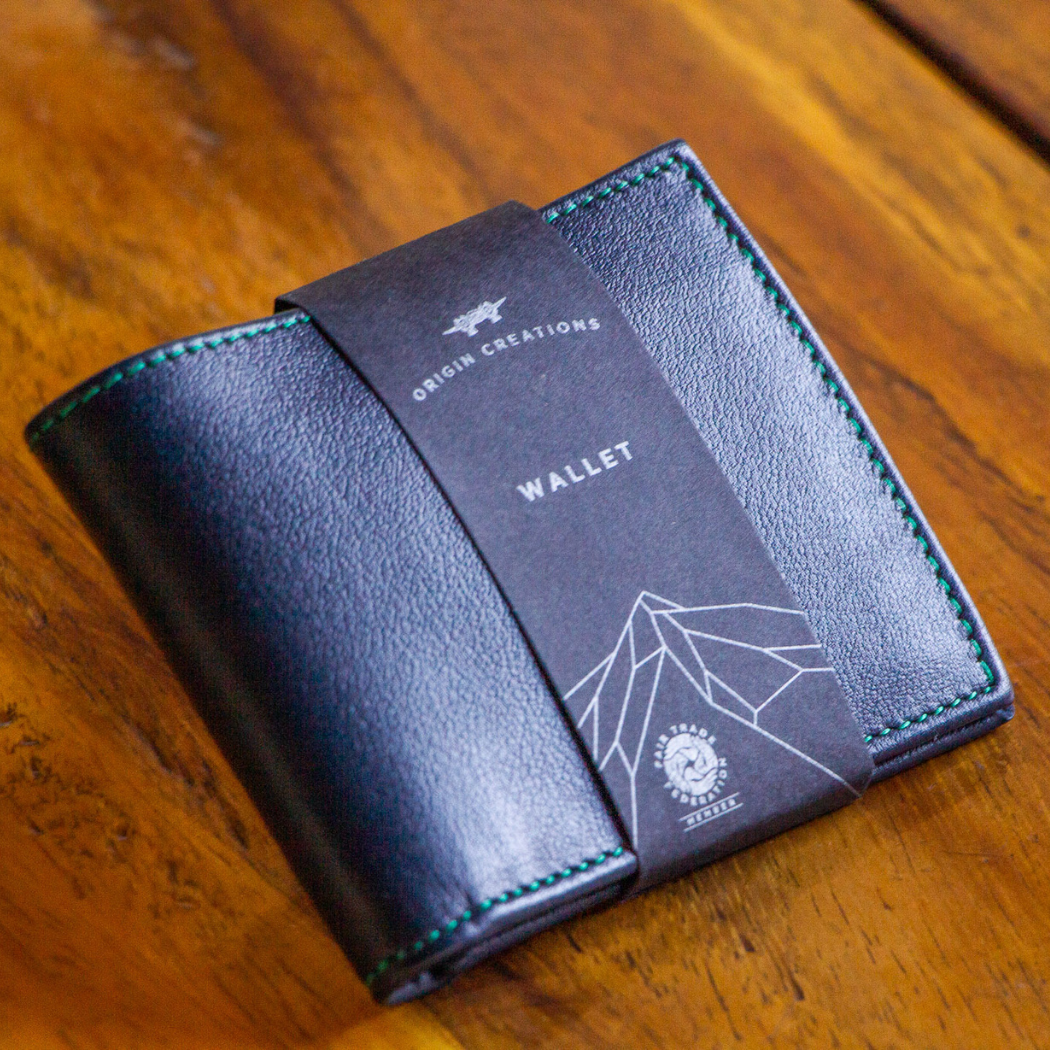 Bi- Fold Leather Wallet- Assorted Colors