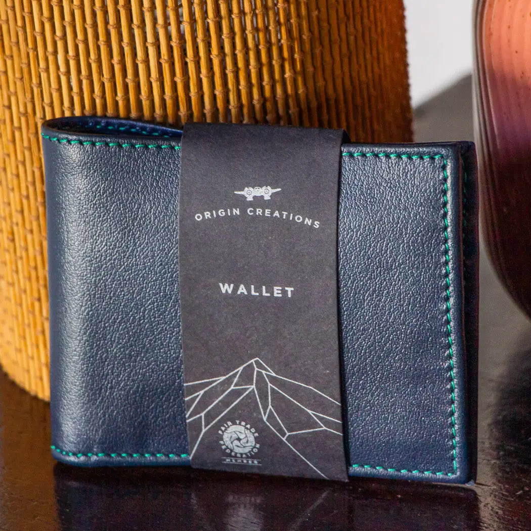 Bi- Fold Leather Wallet- Assorted Colors