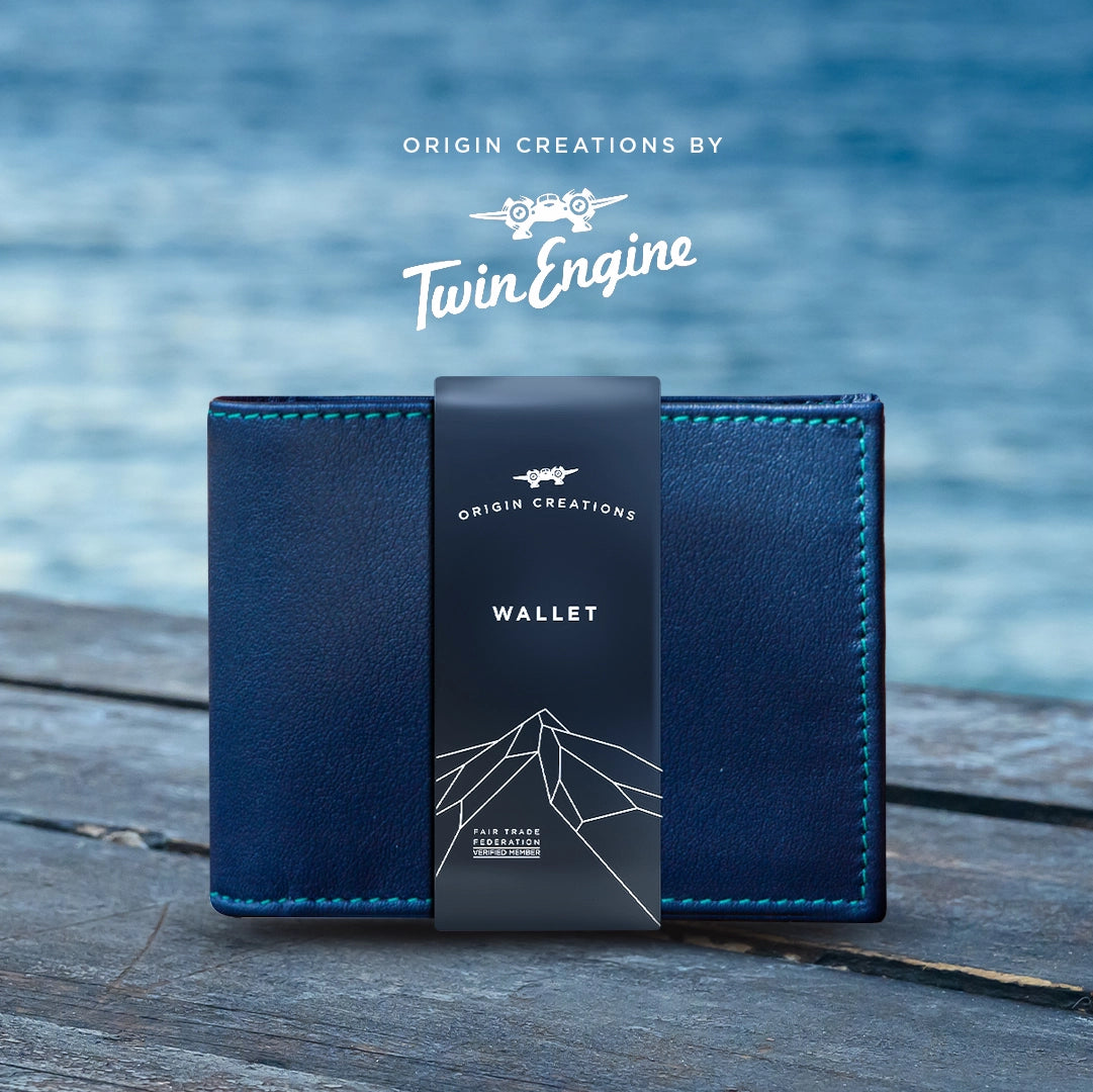 Bi- Fold Leather Wallet- Assorted Colors