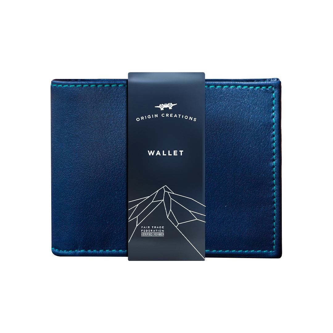 Bi- Fold Leather Wallet- Assorted Colors