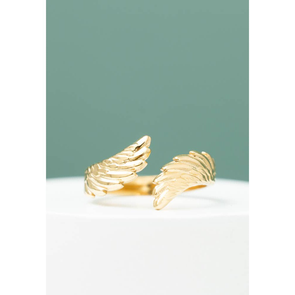 Birds of the Same Feather Gold Ring