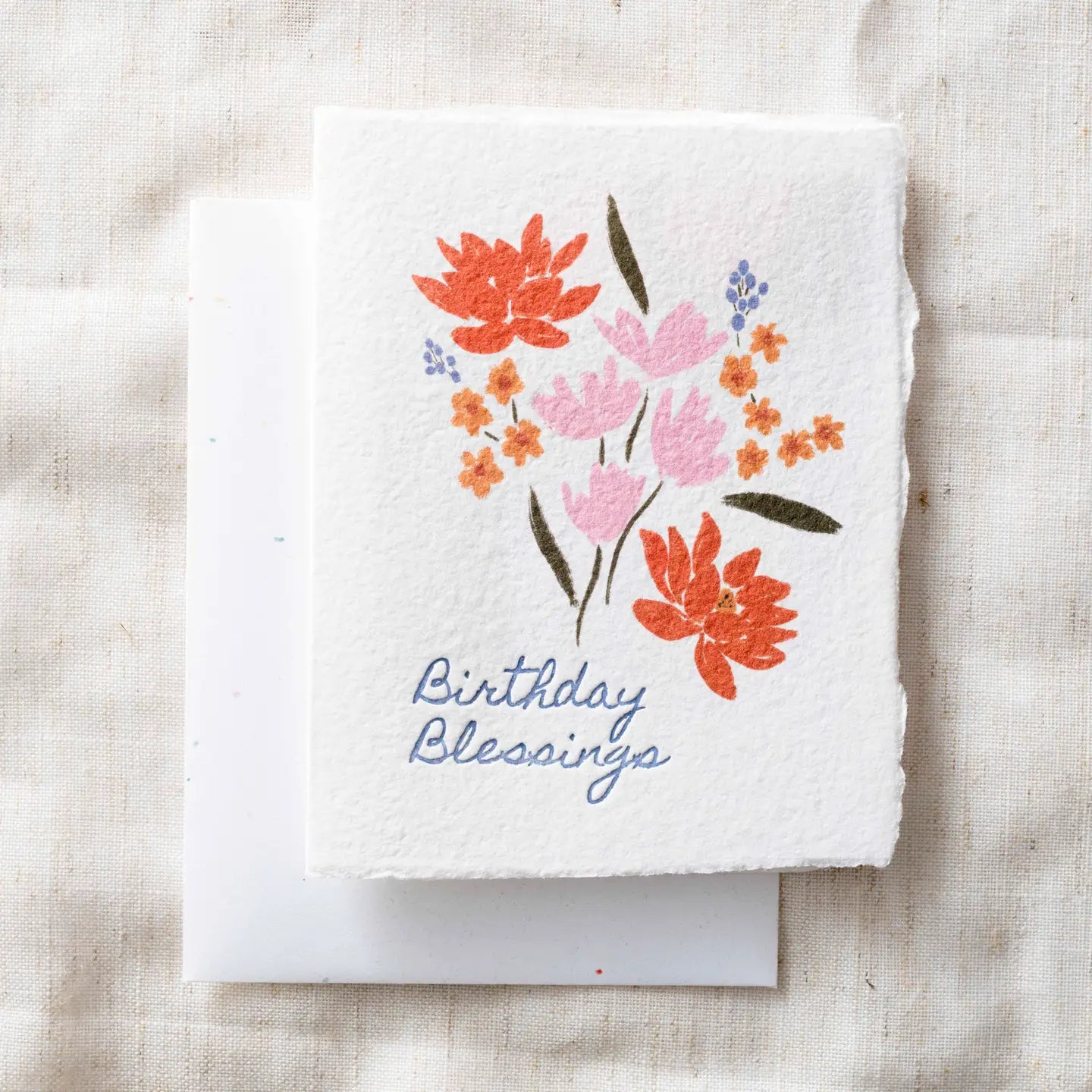 Birthday Blessings- Greeting Card