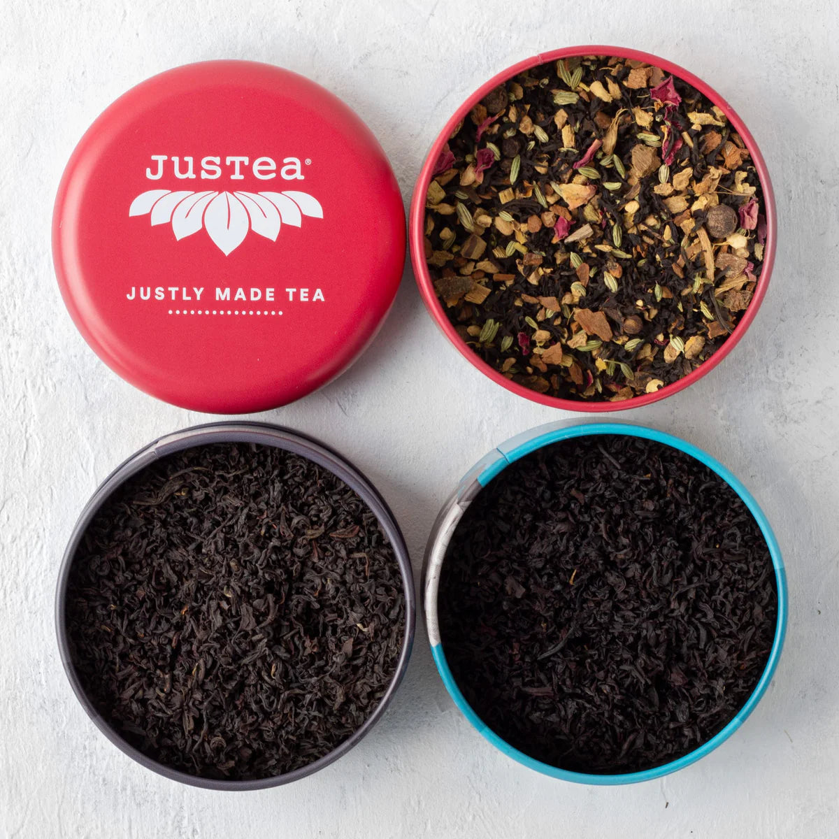 Black Loose Leaf Tea Trio