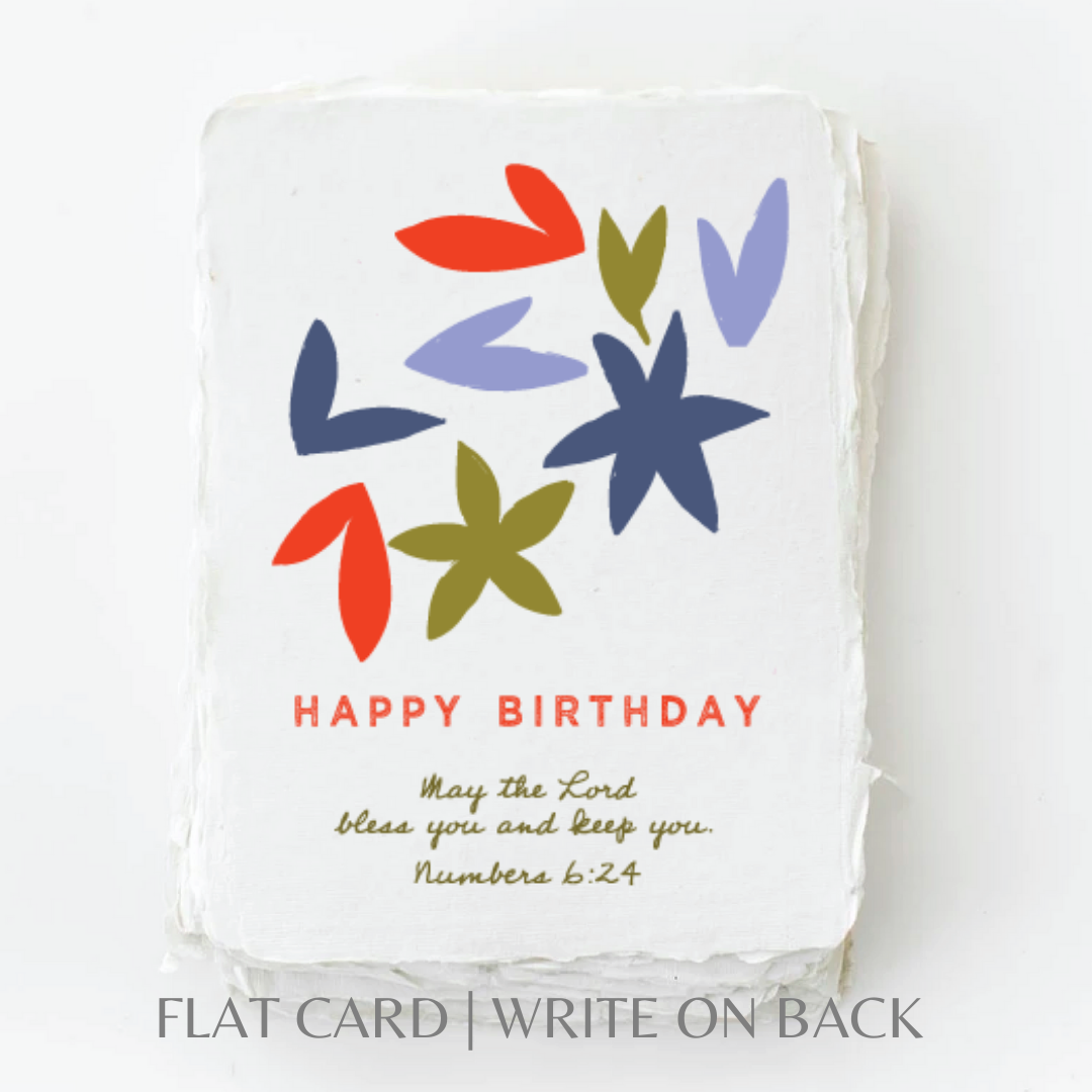 Bless You and Keep You- Birthday Card