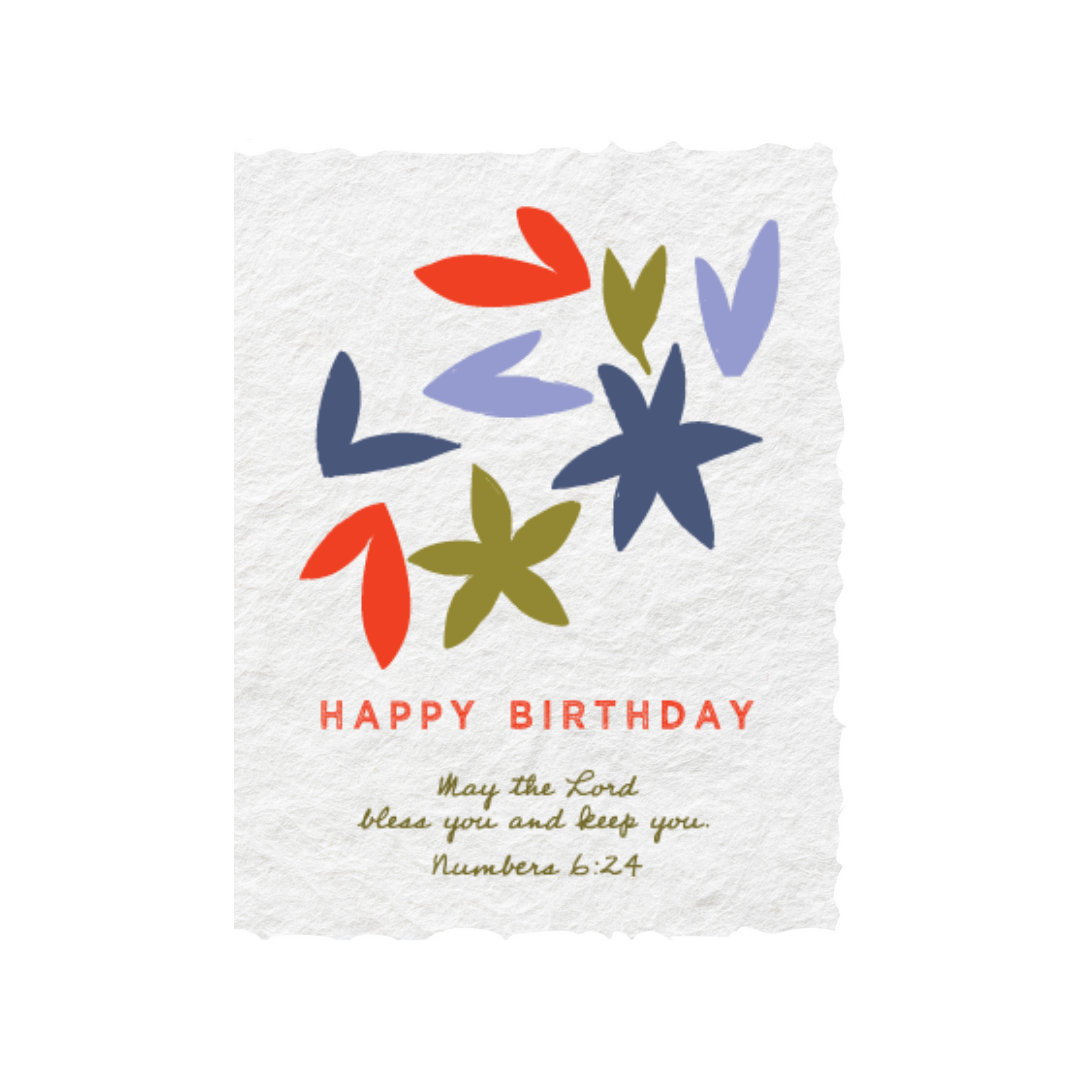 Bless You and Keep You- Birthday Card