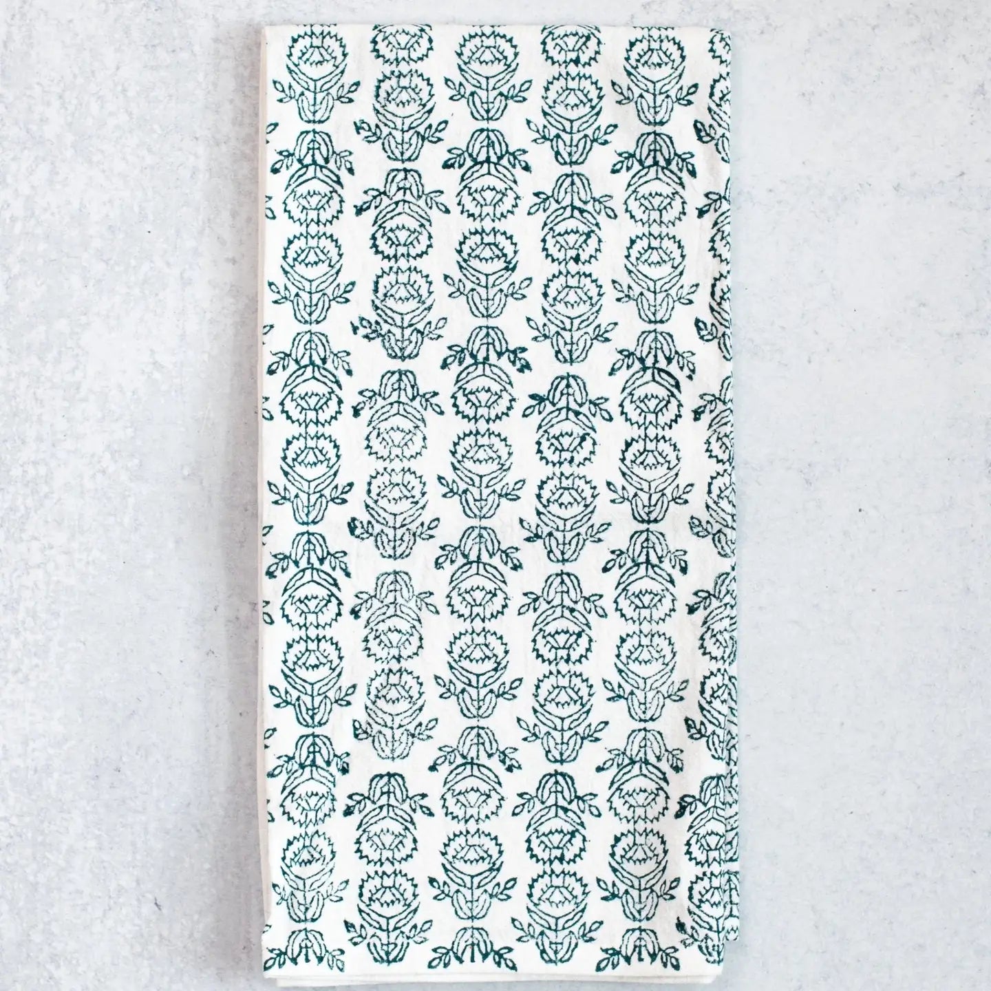 Block Print Tea Towel - Assorted Patterns