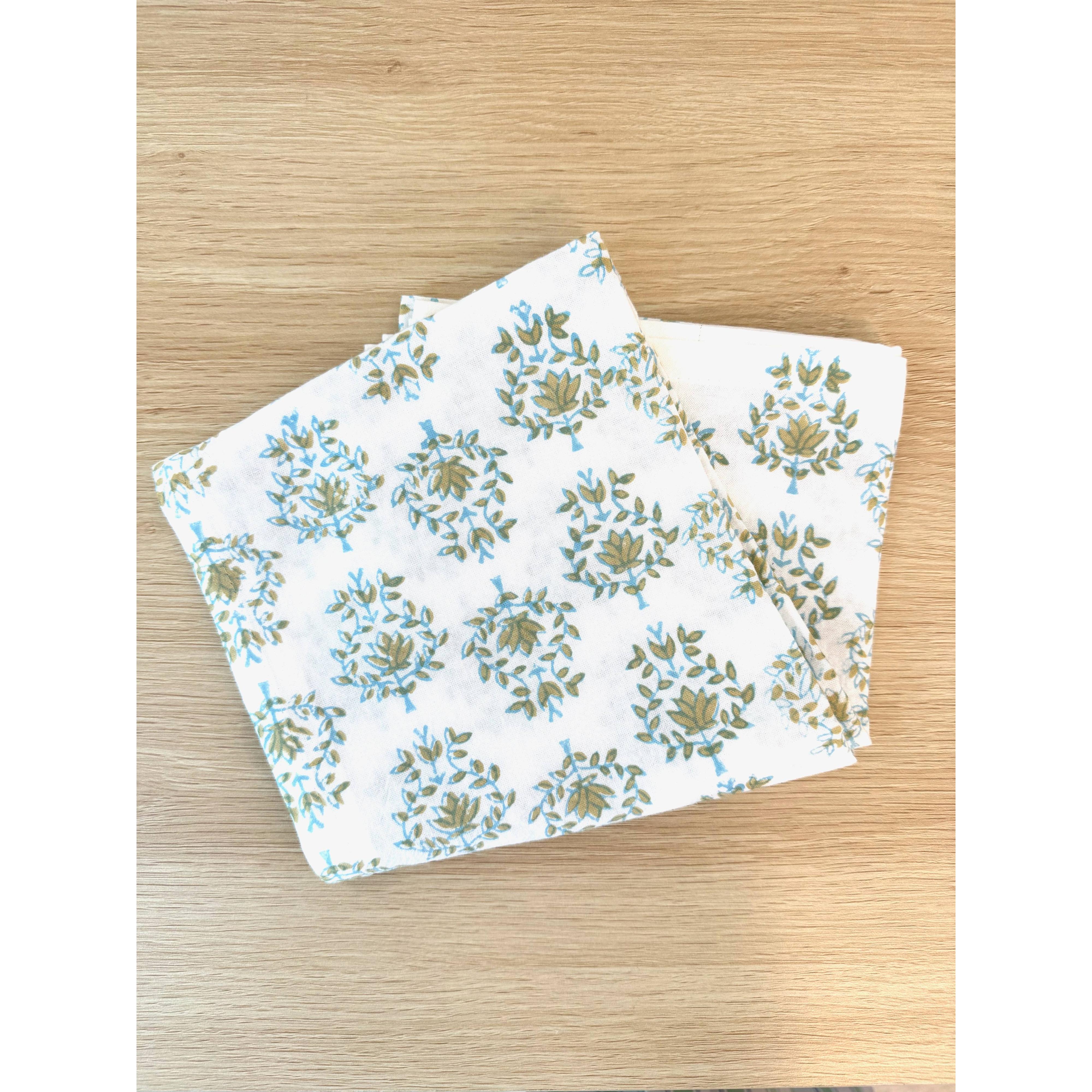 Block Print Tea Towel - Assorted Patterns