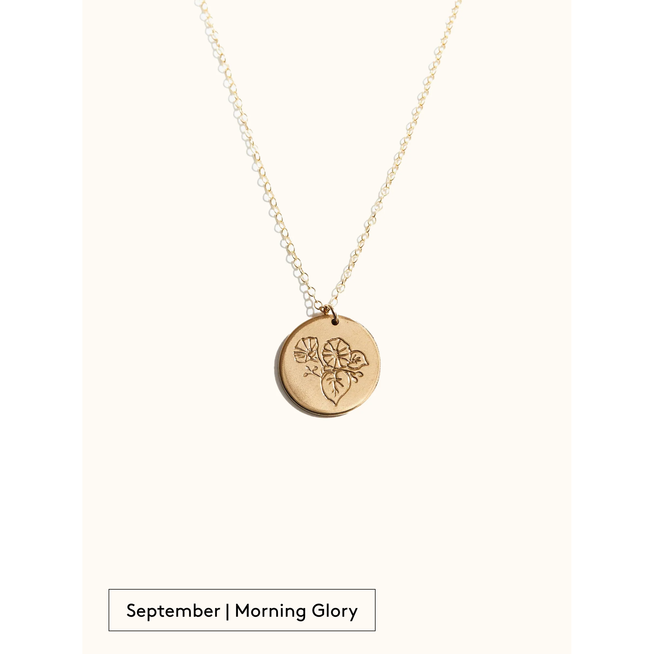 Bloom Birth Month Necklace- Assorted Months